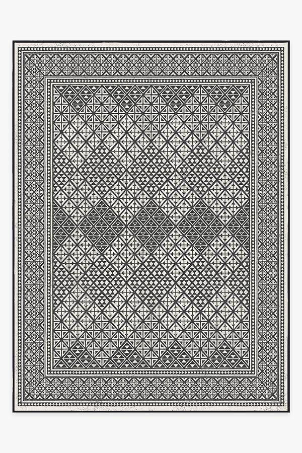 Loseta Black Outdoor Rug