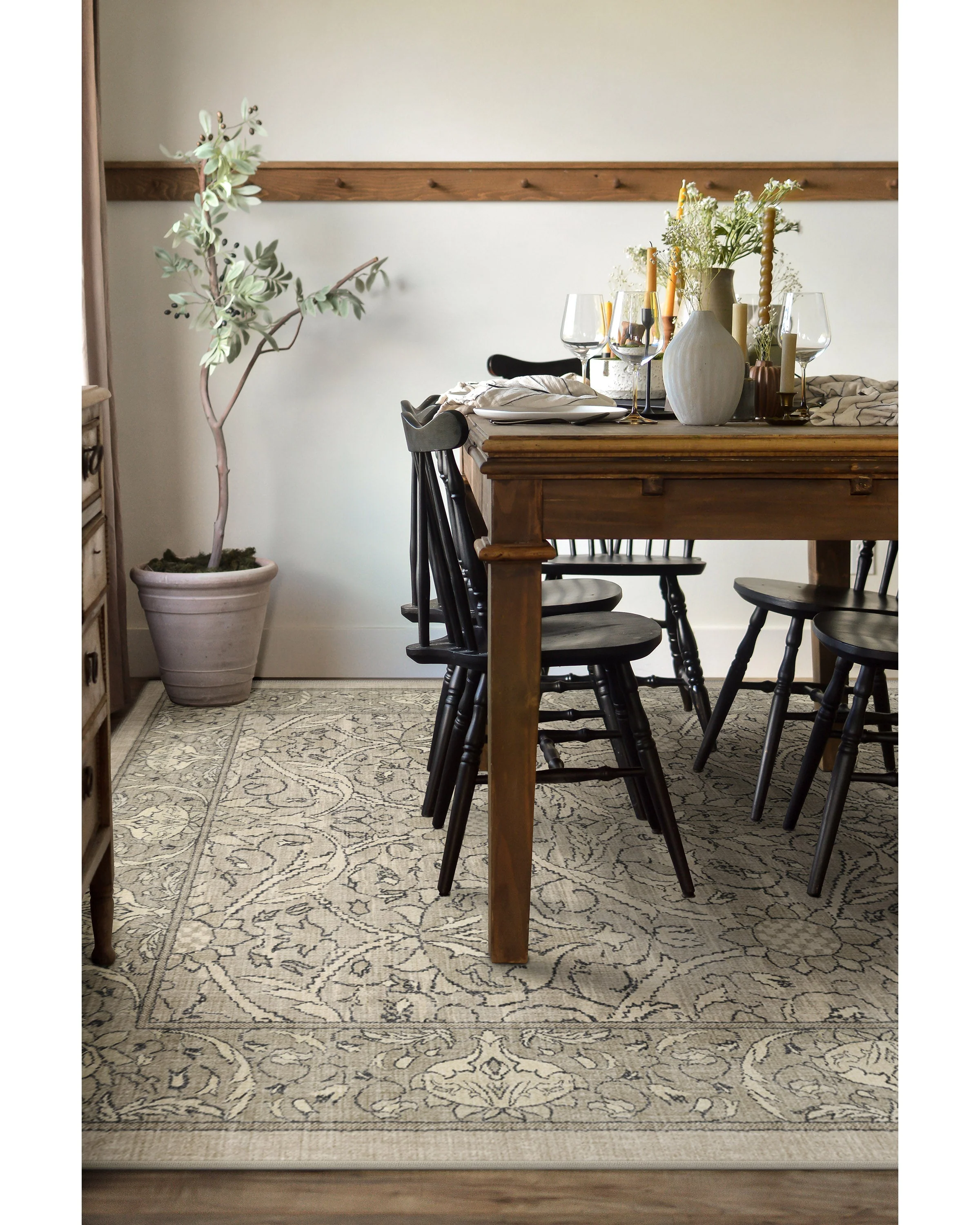 Montreal Natural Stone Flatwoven Rug by Morris & Co.