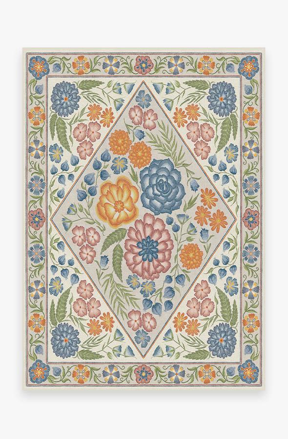 Prado Blue Bouquet Rug