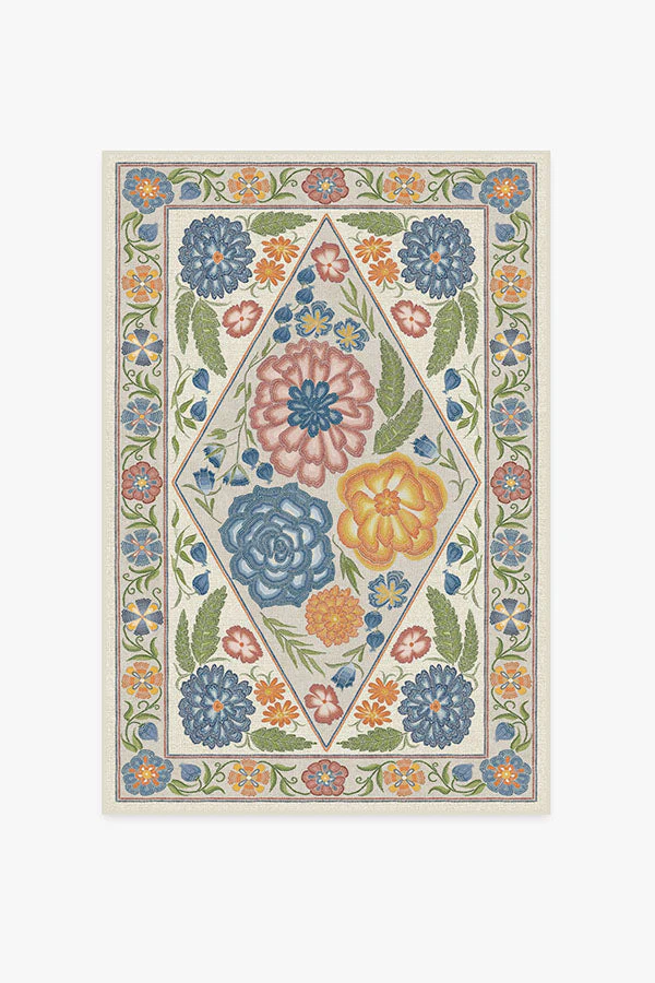 Prado Blue Bouquet Rug