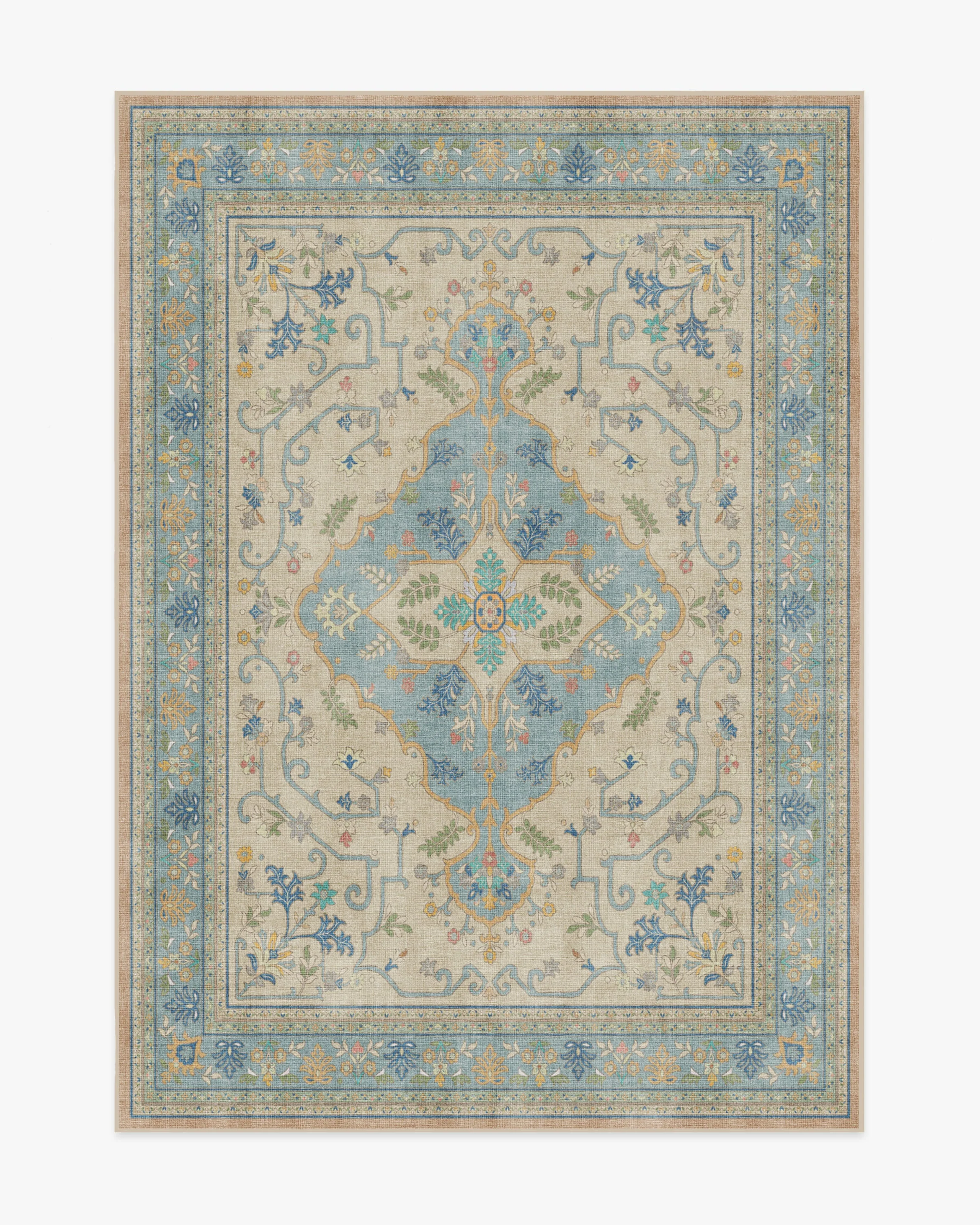Tallulah Blue & Ivory Rug