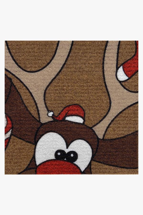 Holiday Reindeer Doormat