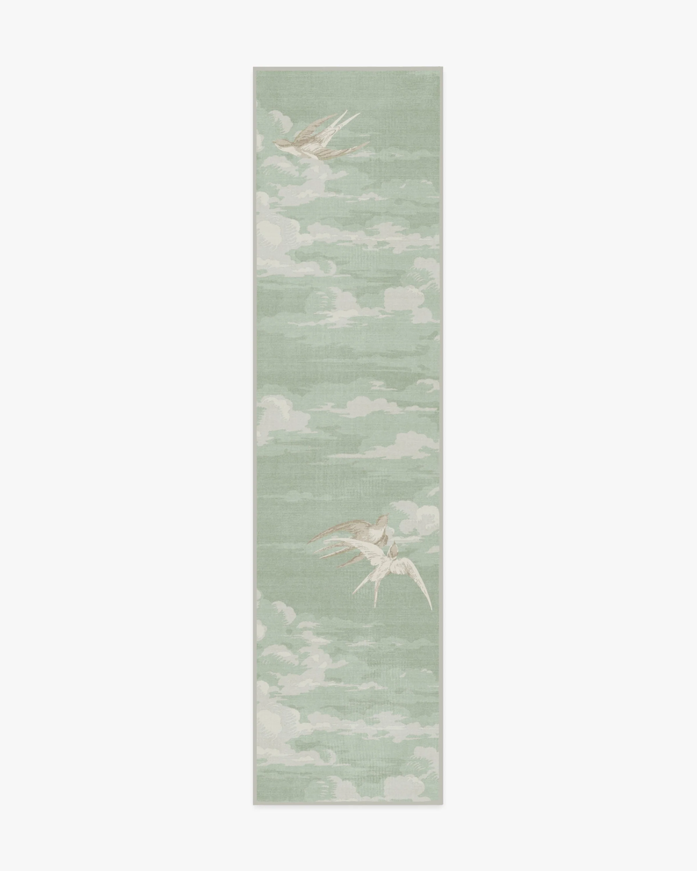 Silvi Clouds Seaspray Rug by Sanderson