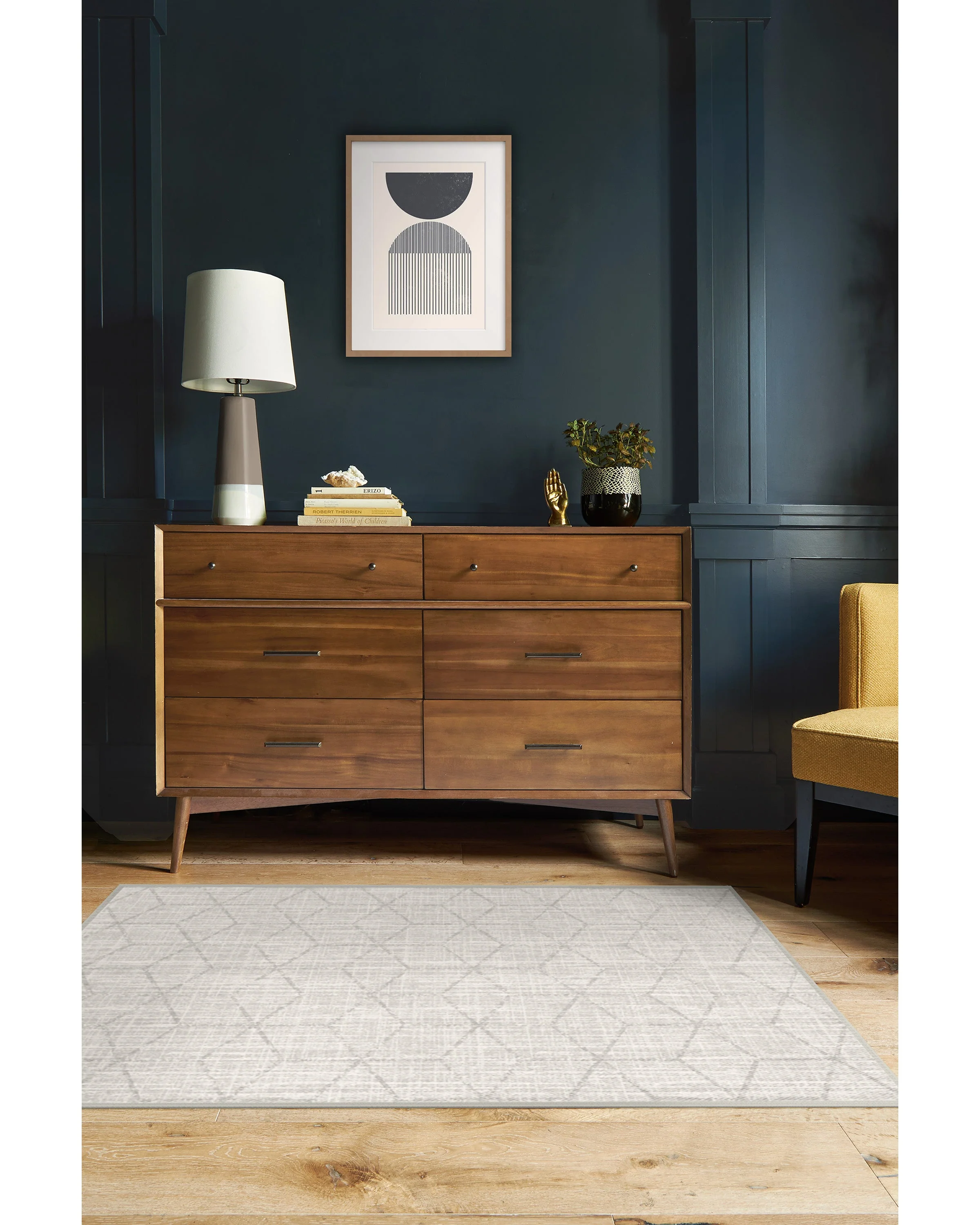 Prisma Monochrome Flatwoven Rug