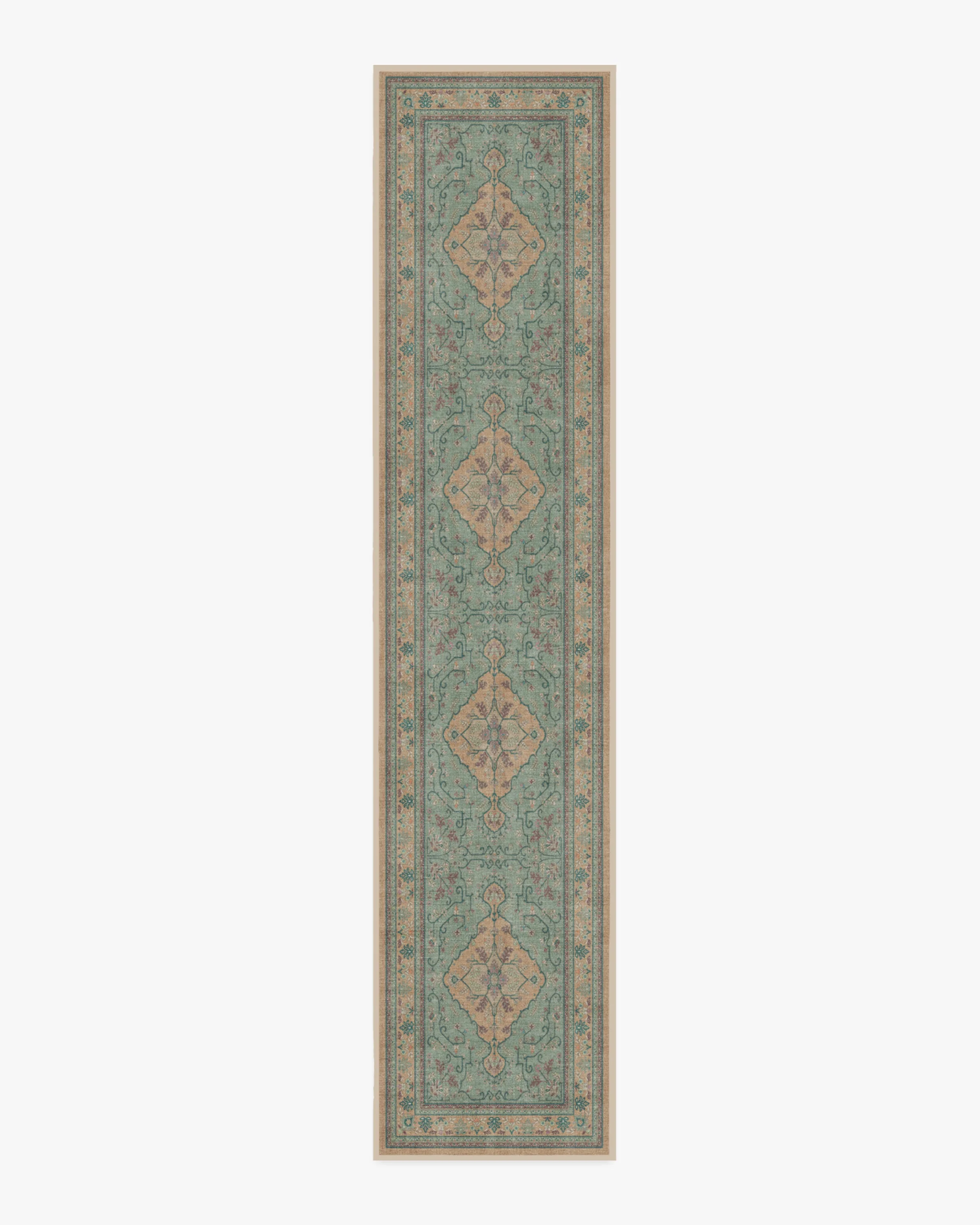 Tallulah Natural Jade Flatwoven Rug