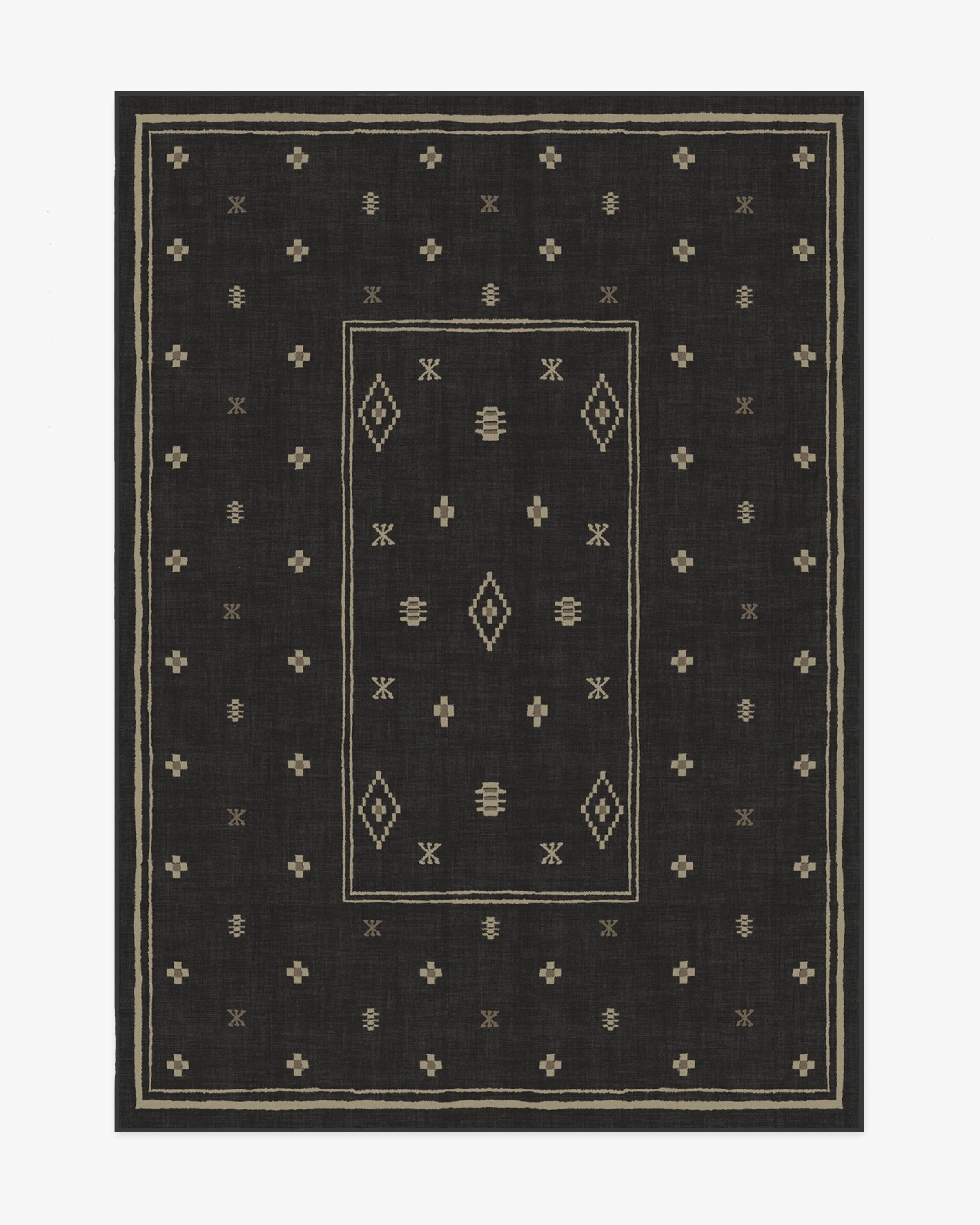 Alma Soft Black Rug