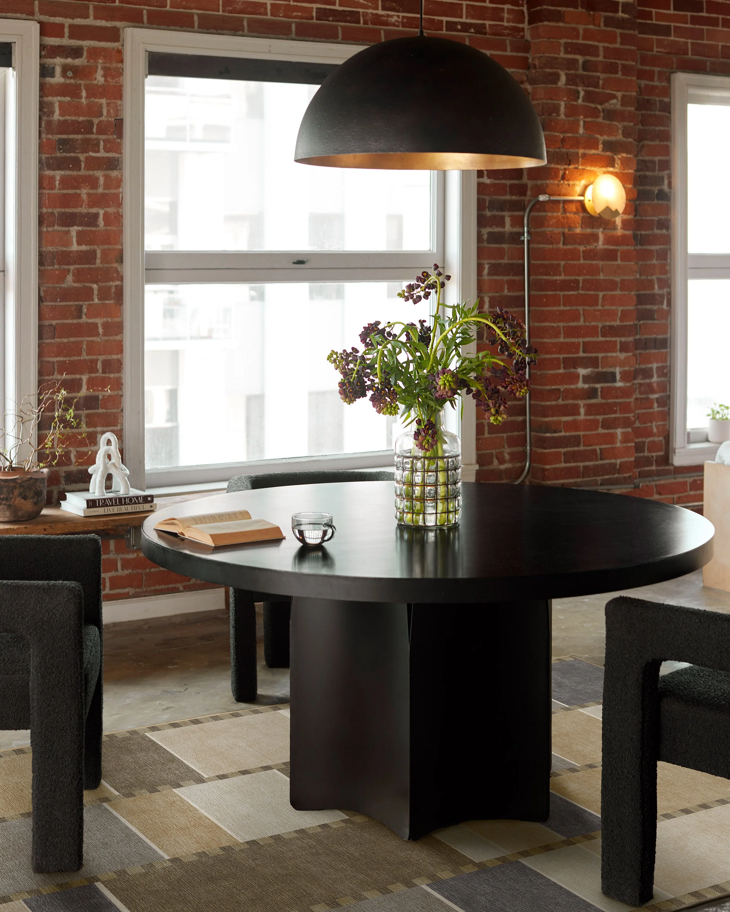 Vienna Beige & Stone Flatwoven Rug by Michael Michalsky