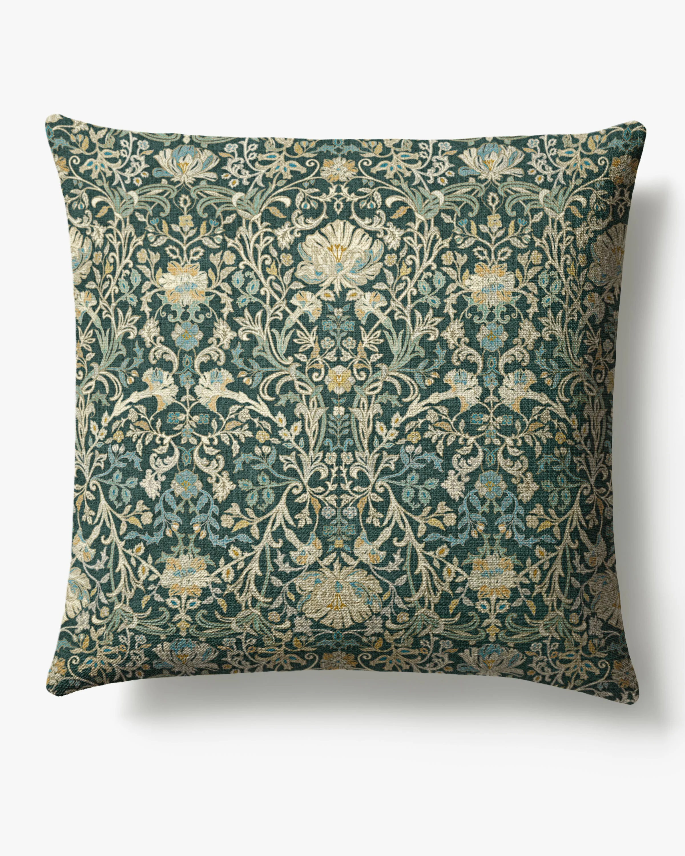 Windsor Jade Woven Throw Pillow