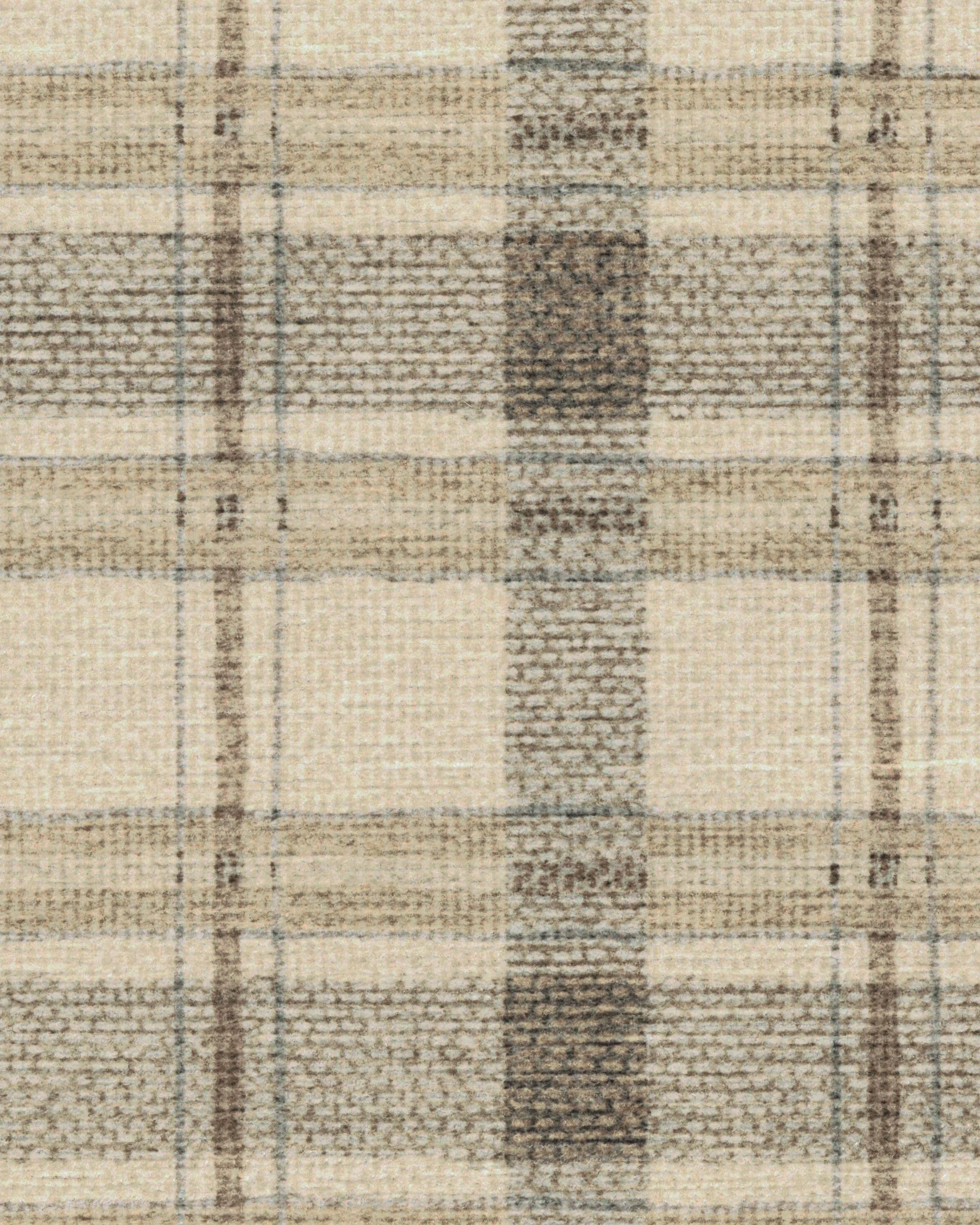 Piper Plaid Neutral Flatwoven Rug