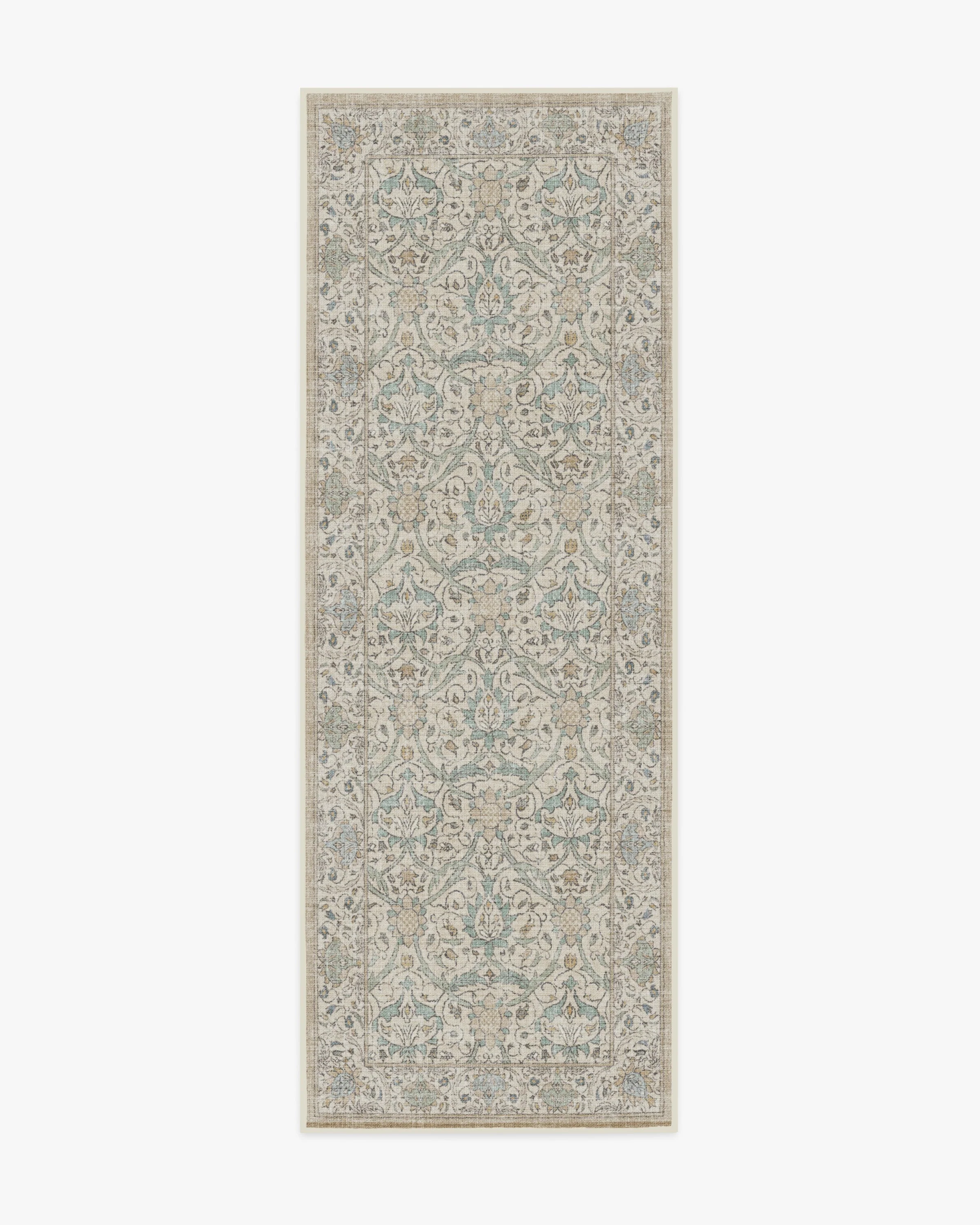 Montreal Natural Jade Flatwoven Rug by Morris & Co.