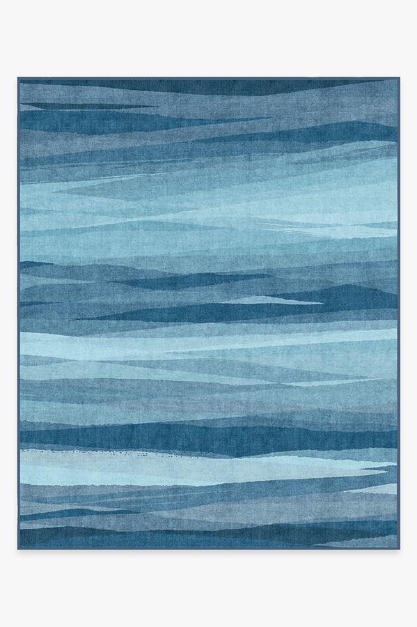Meridian Blue Flatwoven Rug