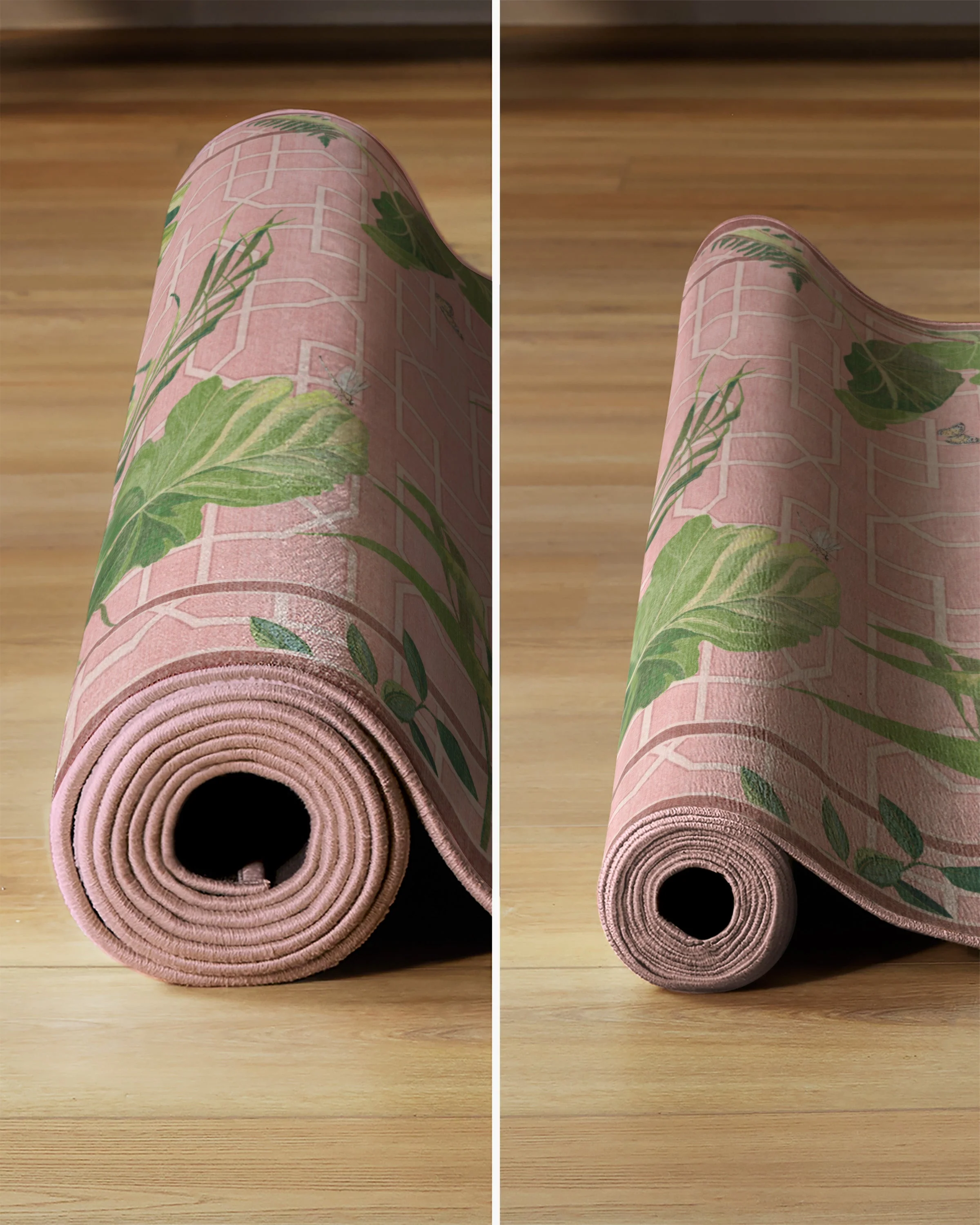 Palm House Rose Rug by Sanderson
