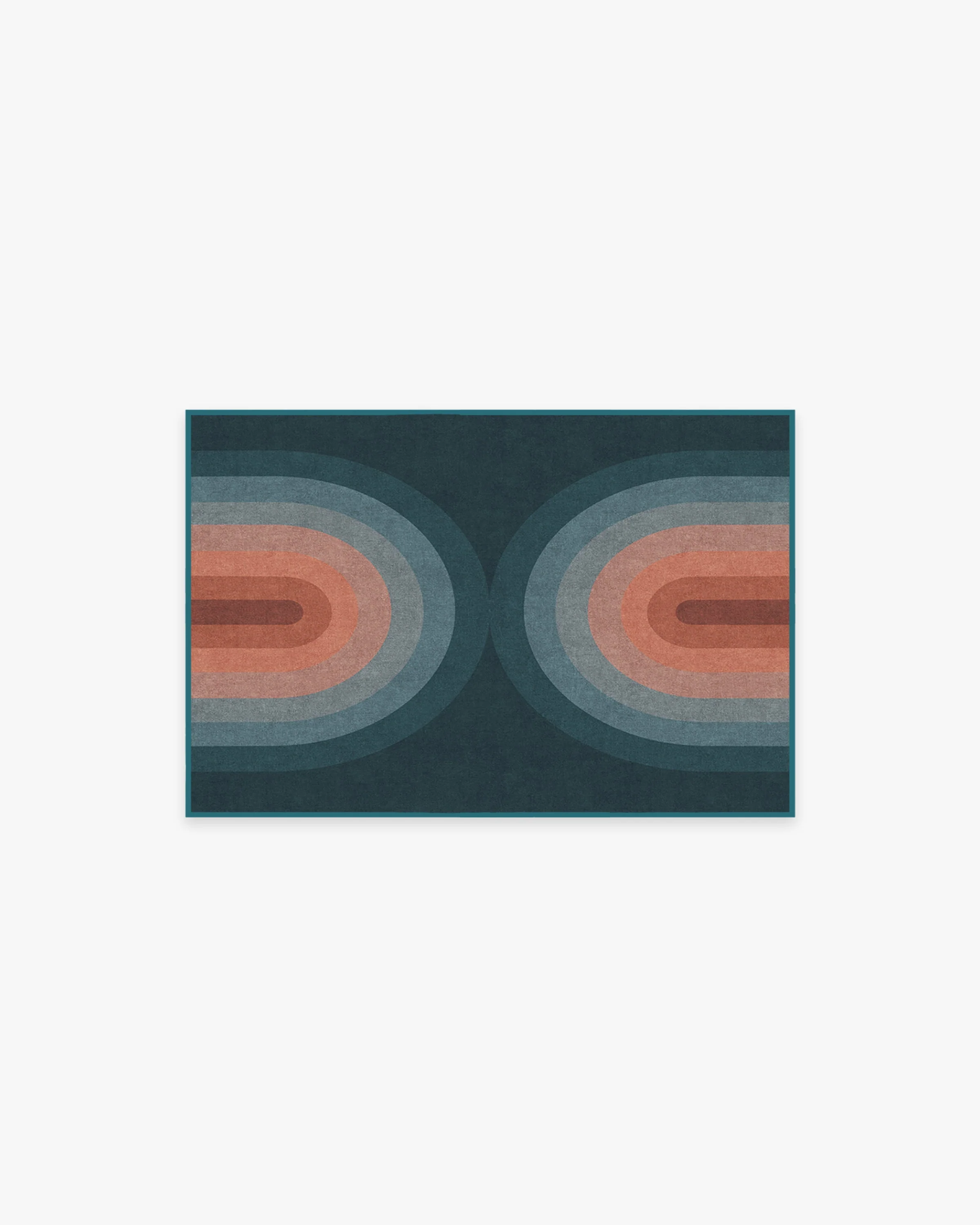Absida Teal Rug