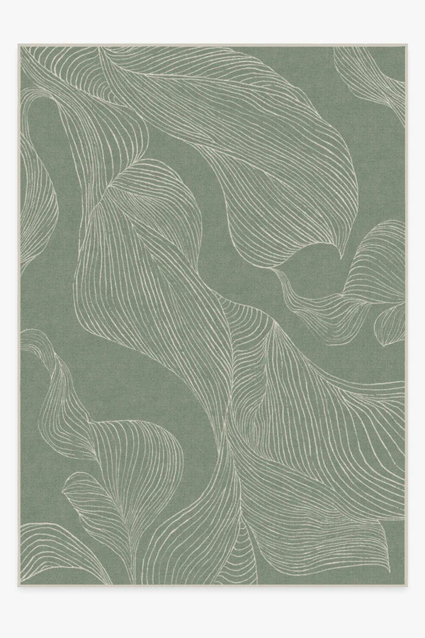 Sana Sage Green Flatwoven Rug
