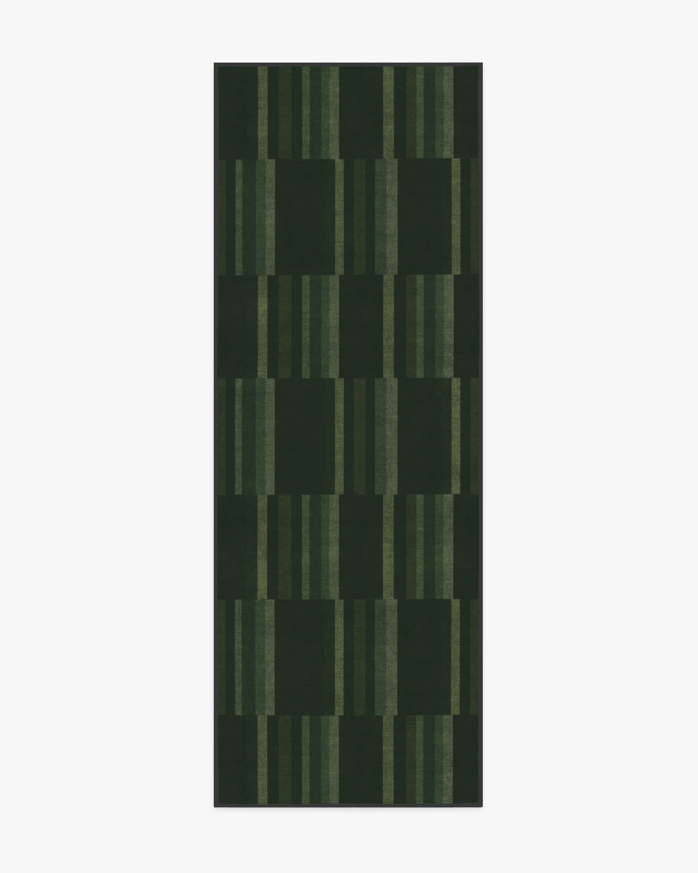 London Olive & Green Flatwoven Rug by Michael Michalsky