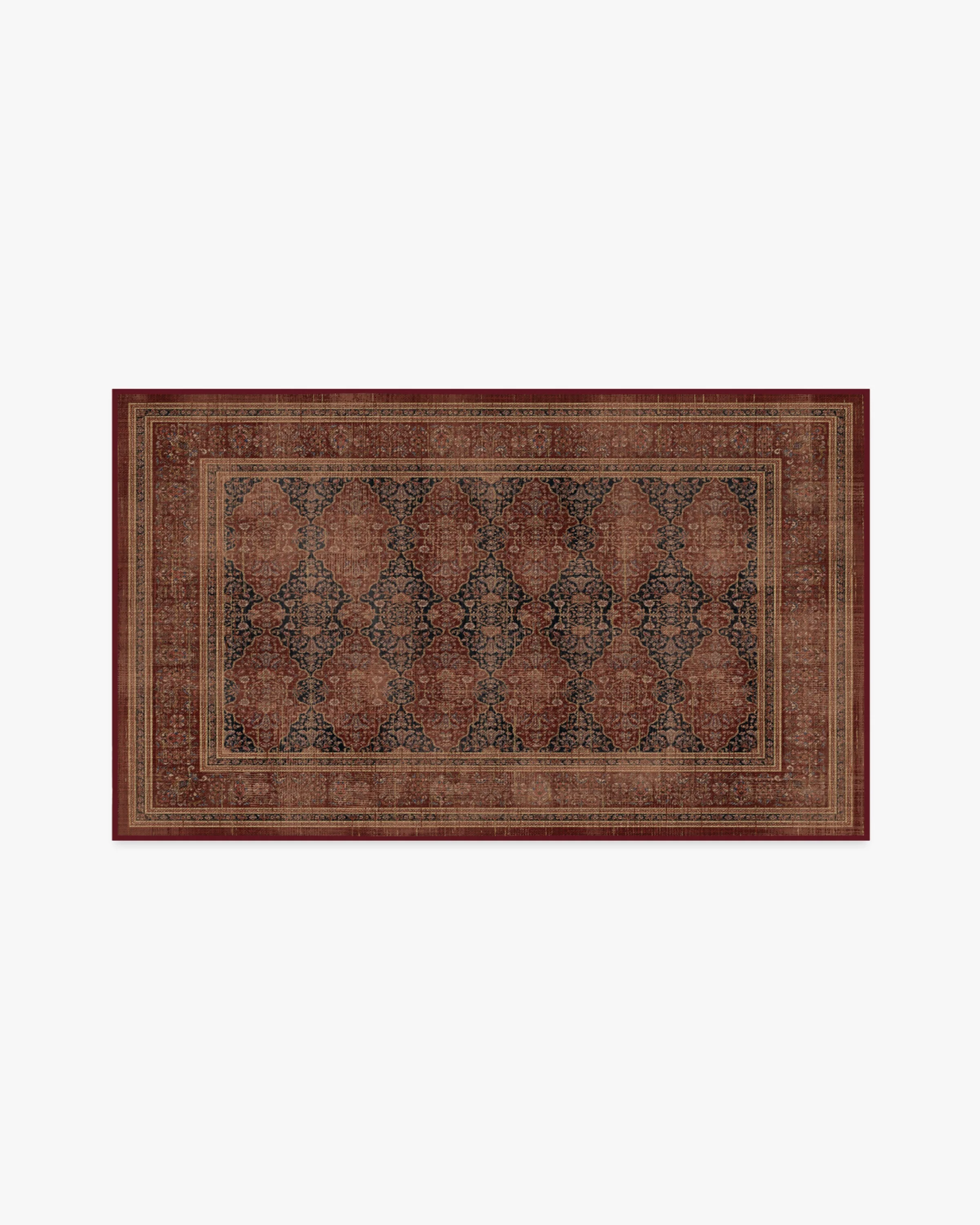 Vesper Amber Red Rug
