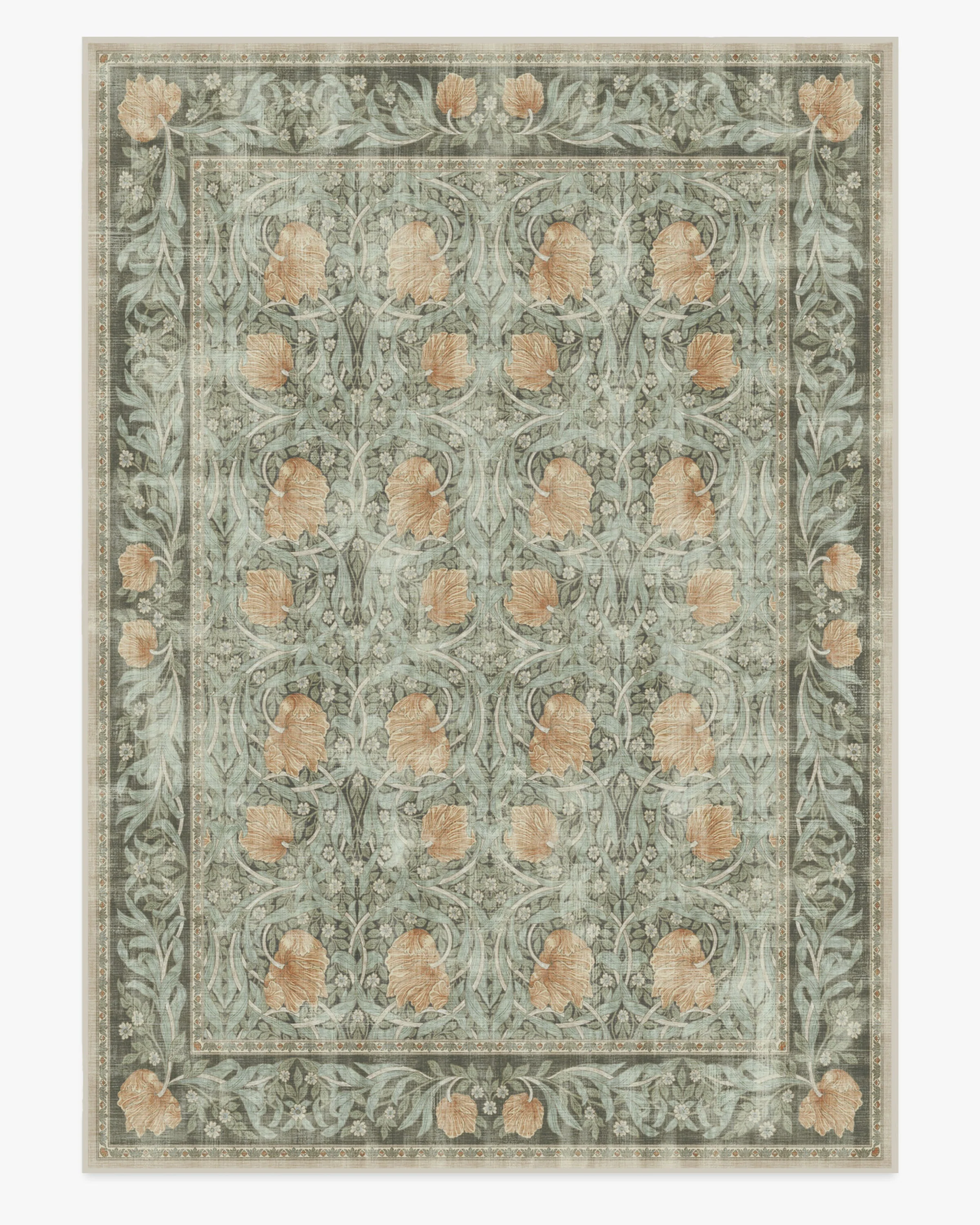 Pimpernel Jade Rug by Morris & Co.