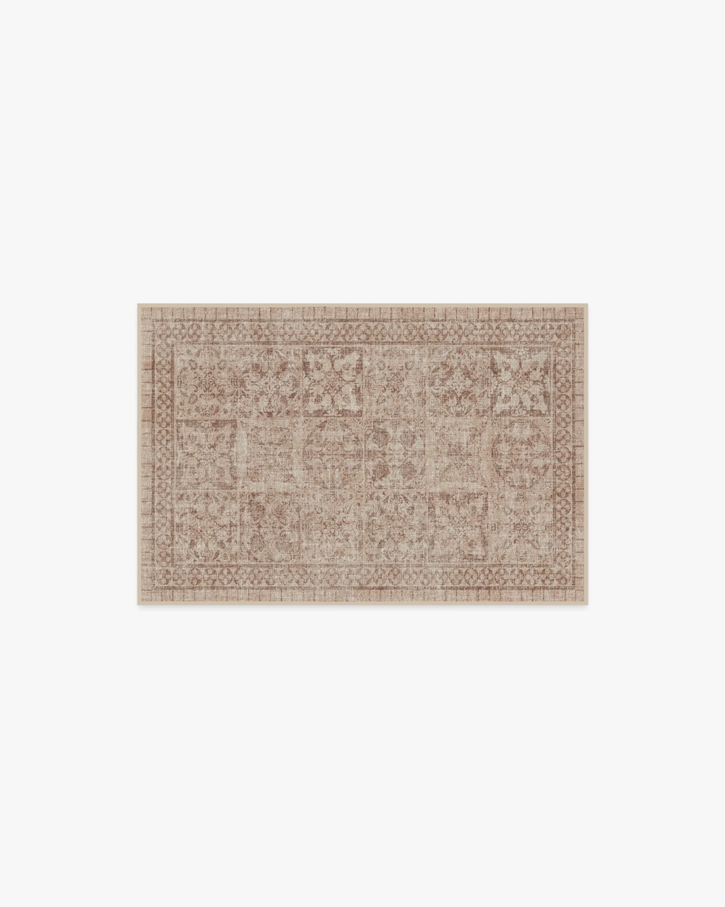 Astoria Rose Gold Flatwoven Rug by The Hiltons