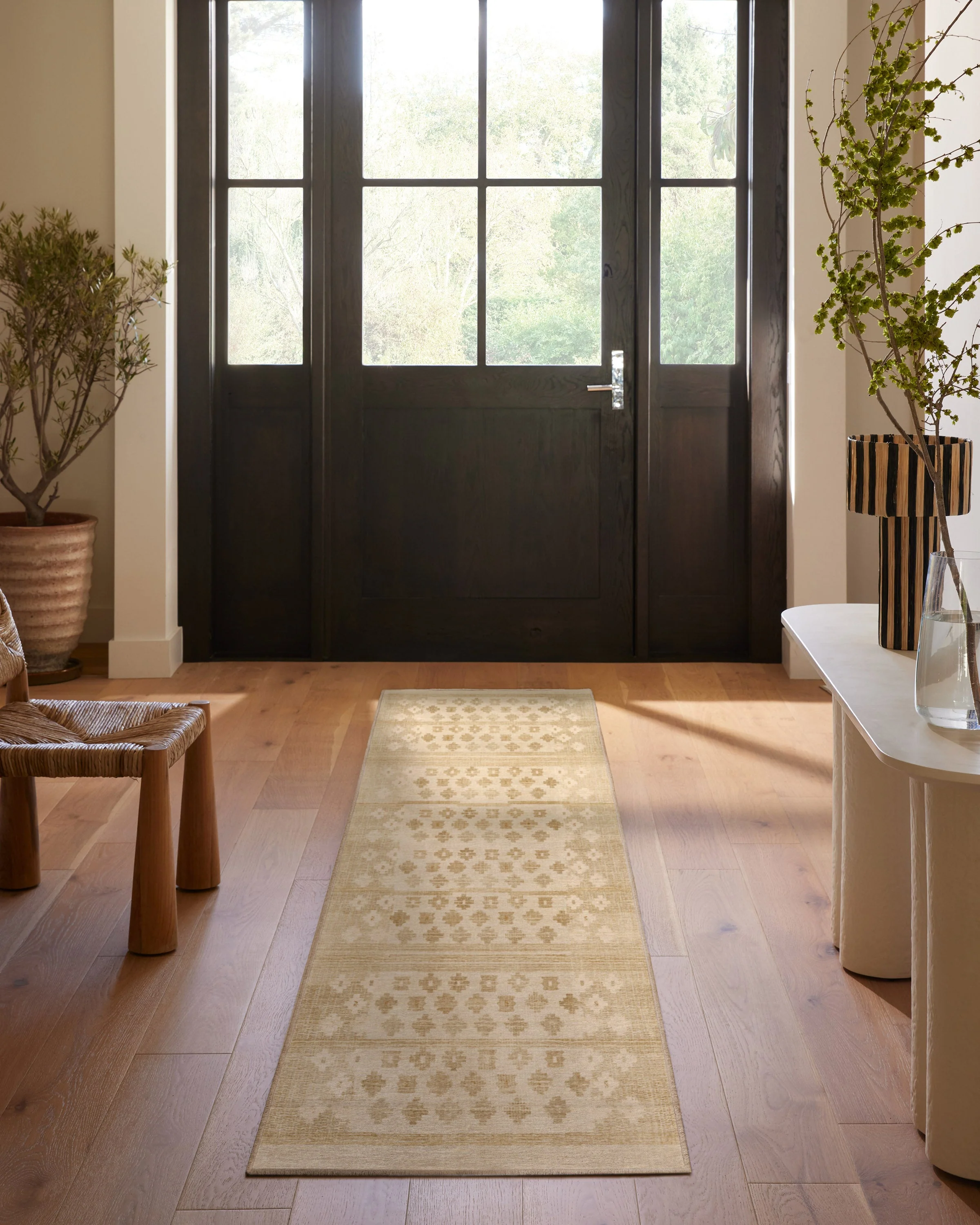 Lucia Natural Flatwoven Rug by goop