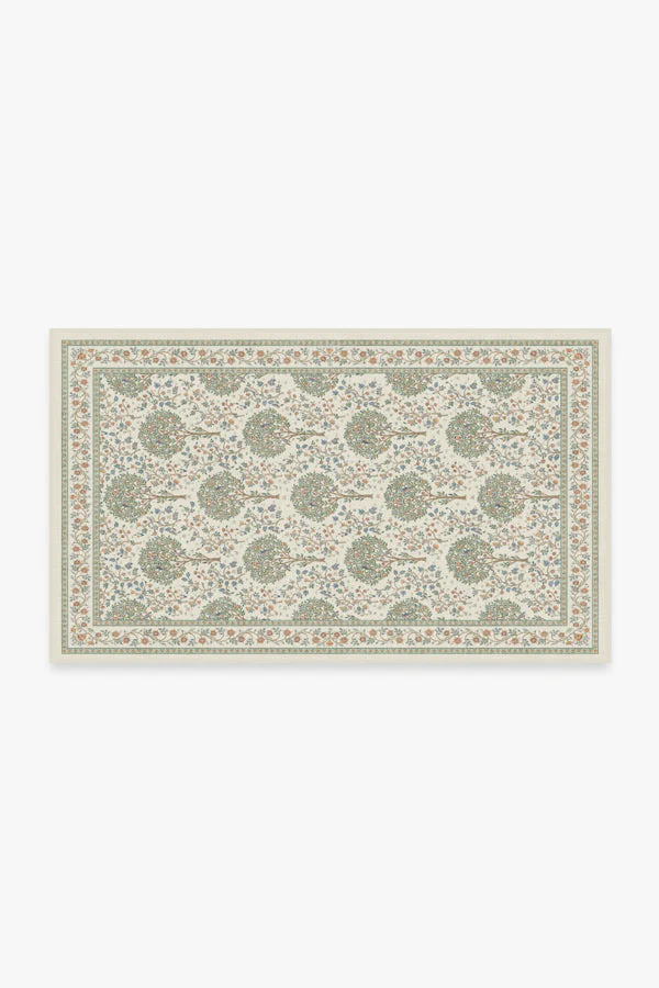 Kelmscott Tree Green Rug by Morris & Co.