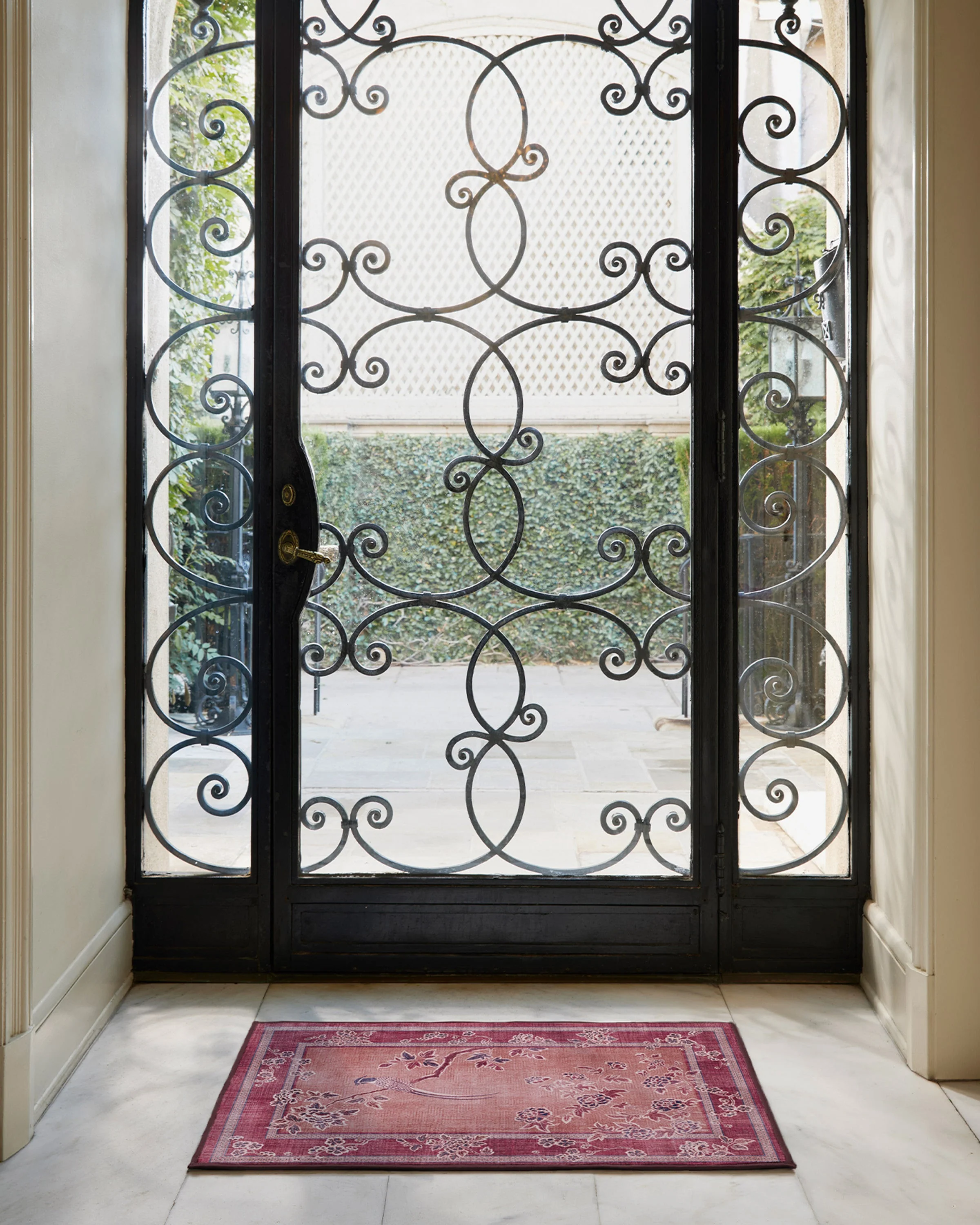 Draper Burgundy Rug by Gracie
