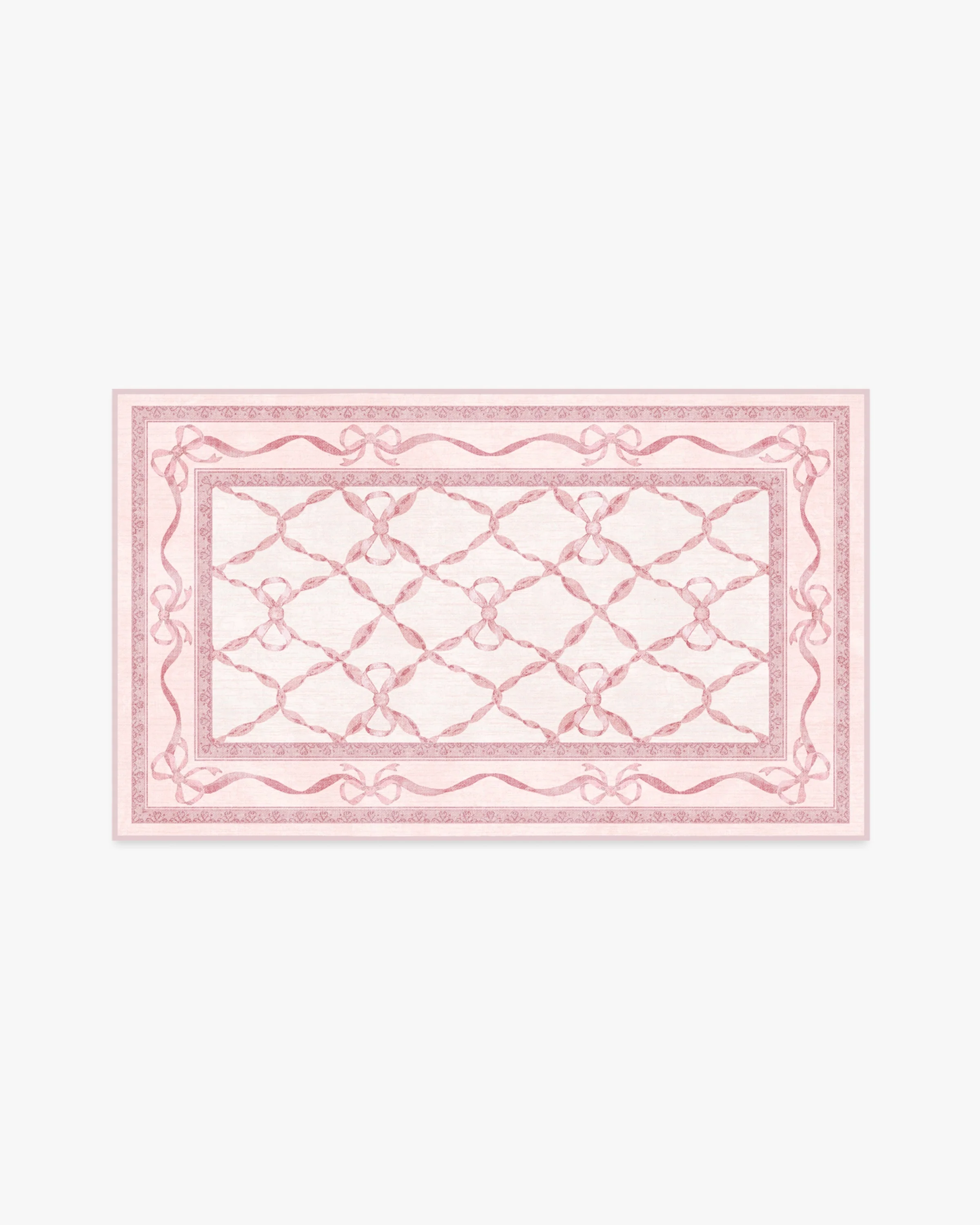 Eloise Pink Flatwoven Rug by Mrs. Alice
