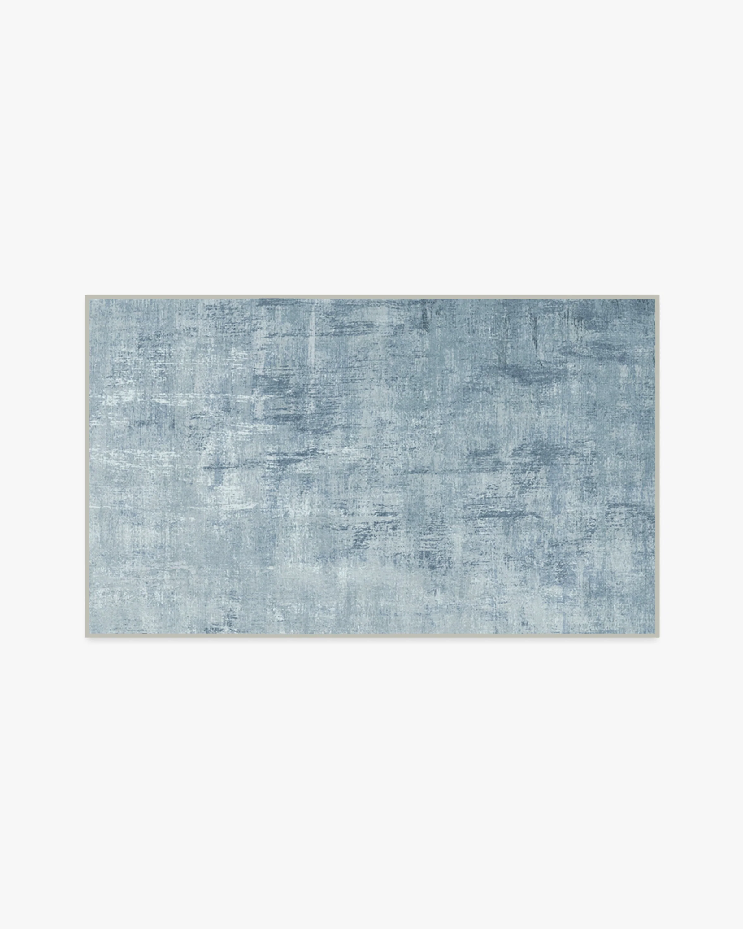 Impasto Slate Blue Flatwoven Rug