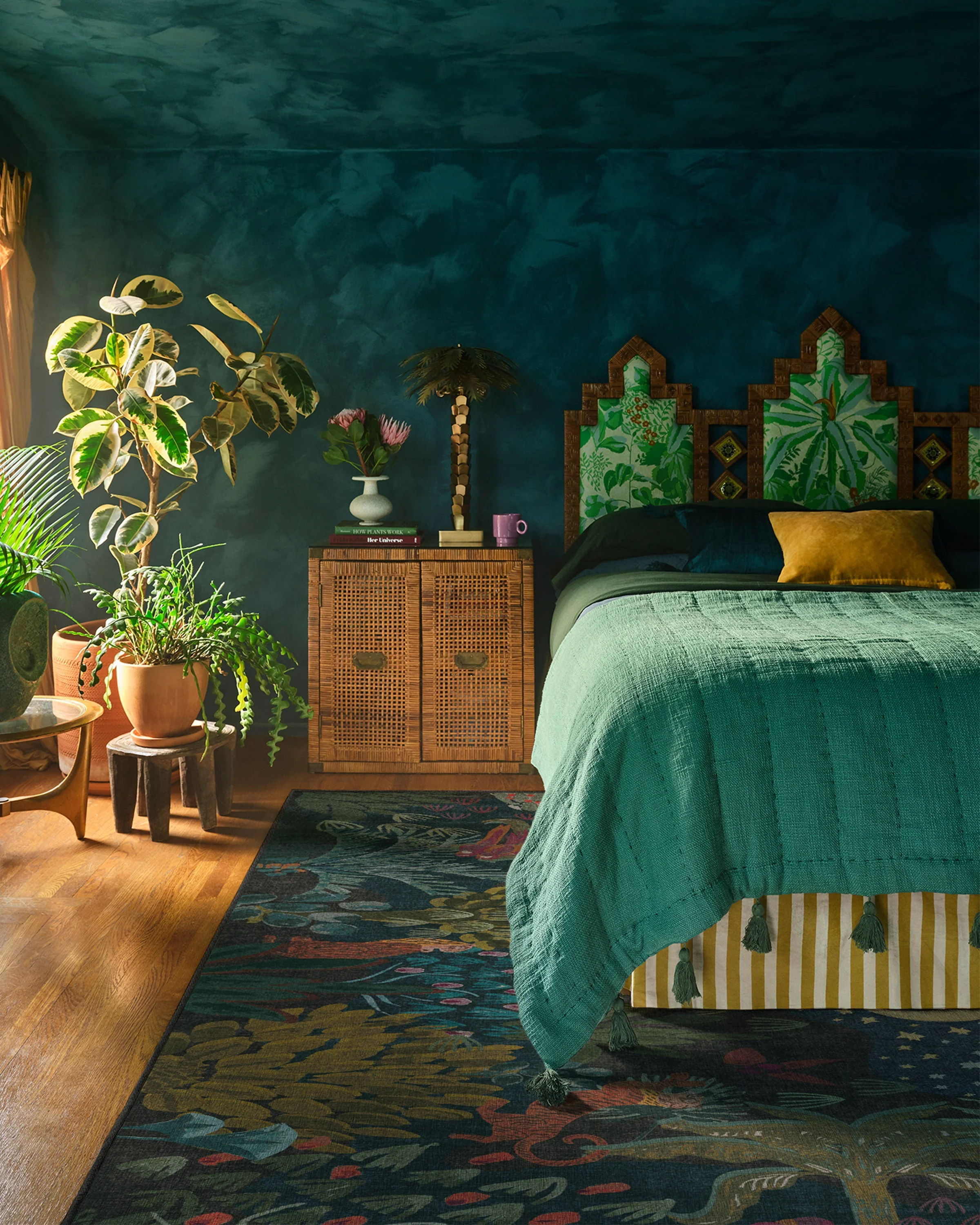 Josephine Midnight Flatwoven Rug by Justina Blakeney