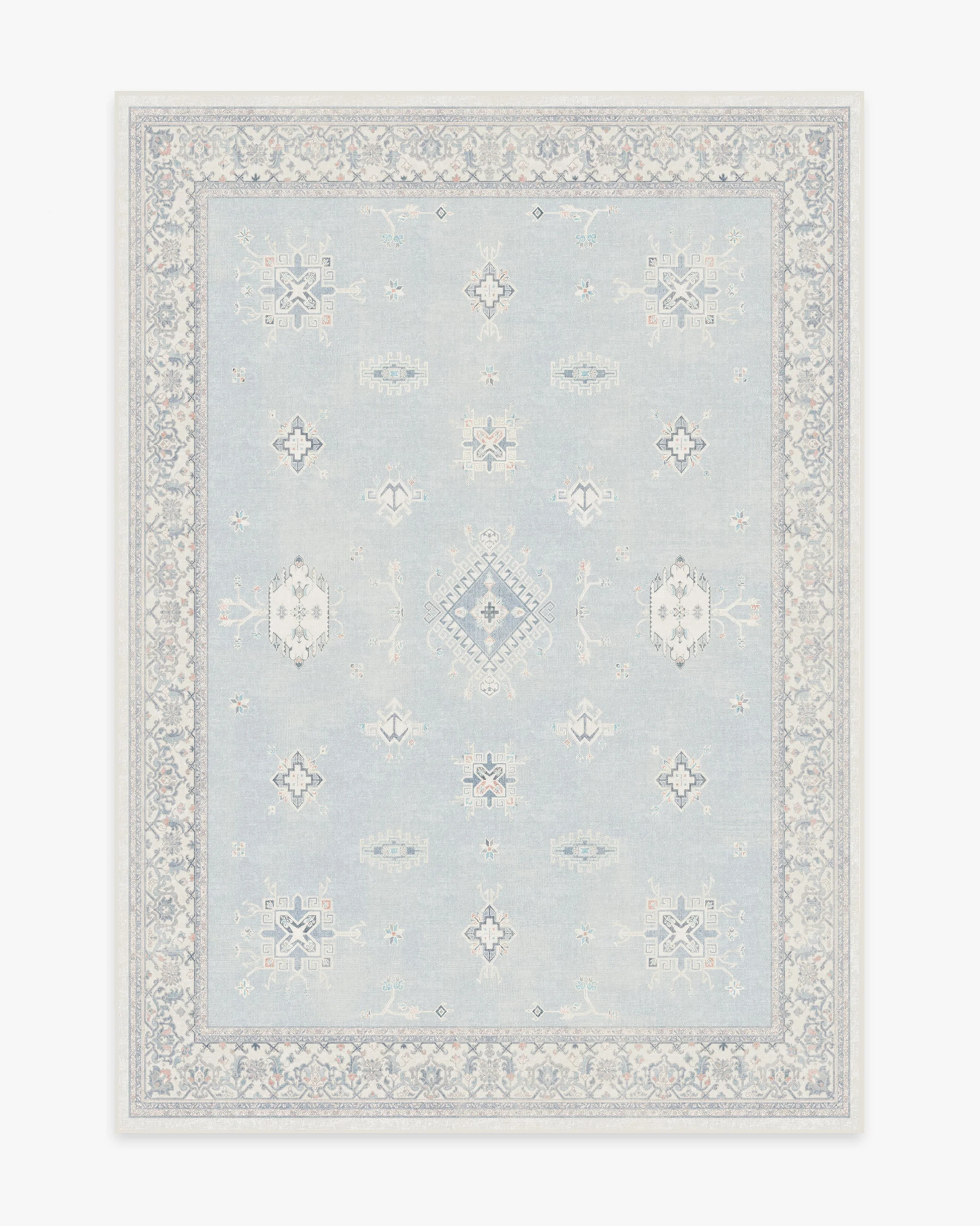 Verena Soft Blue Flatwoven Rug