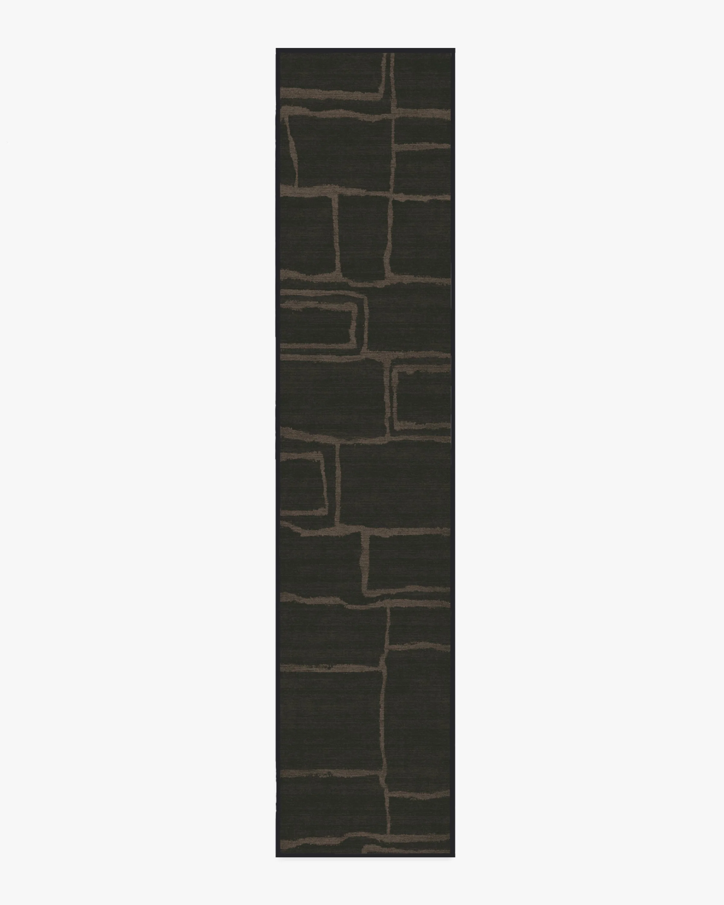 Alsace Soft Black Flatwoven Rug by Nina Takesh