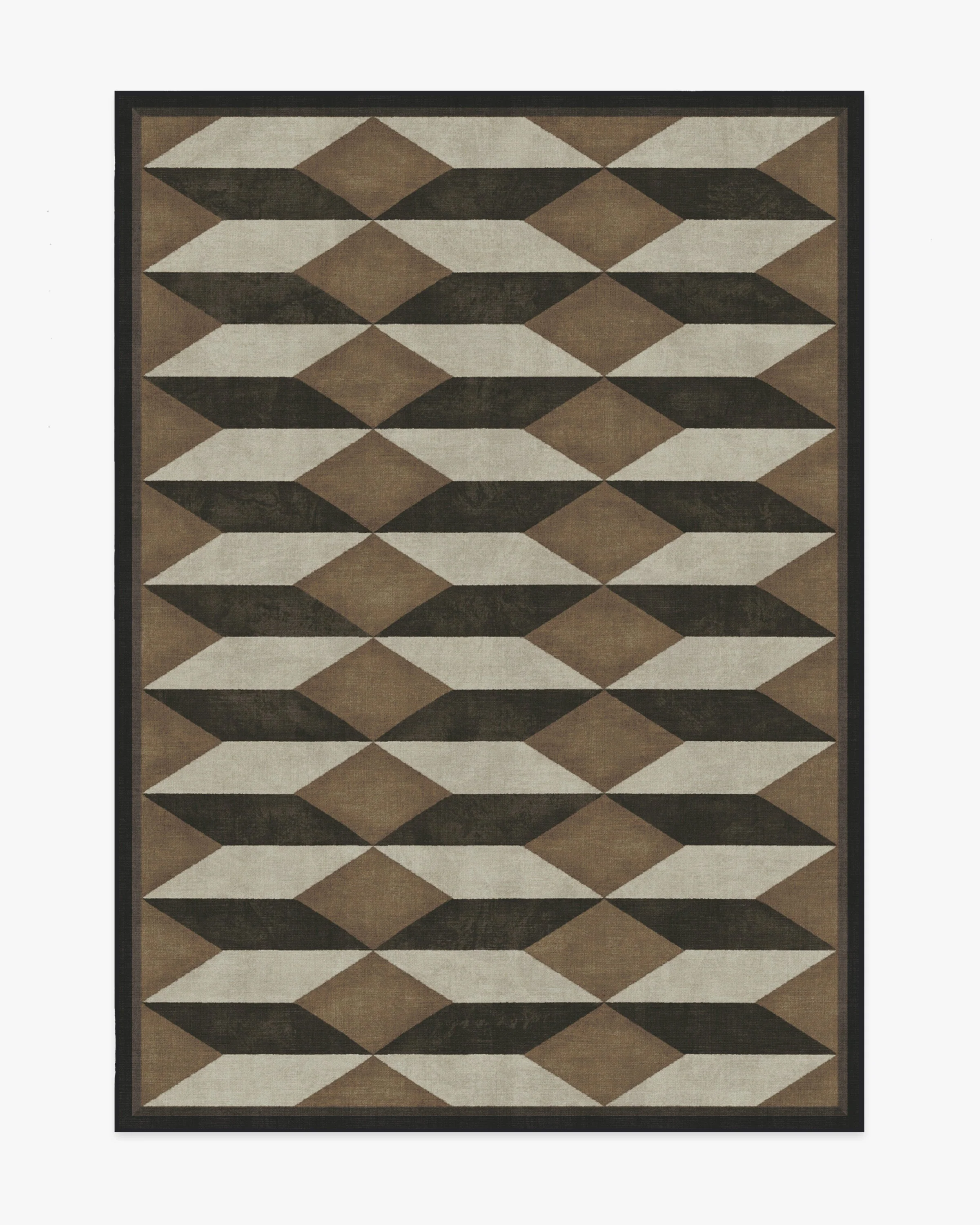 Oak Black & Camel Rug by Martyn Lawrence Bullard