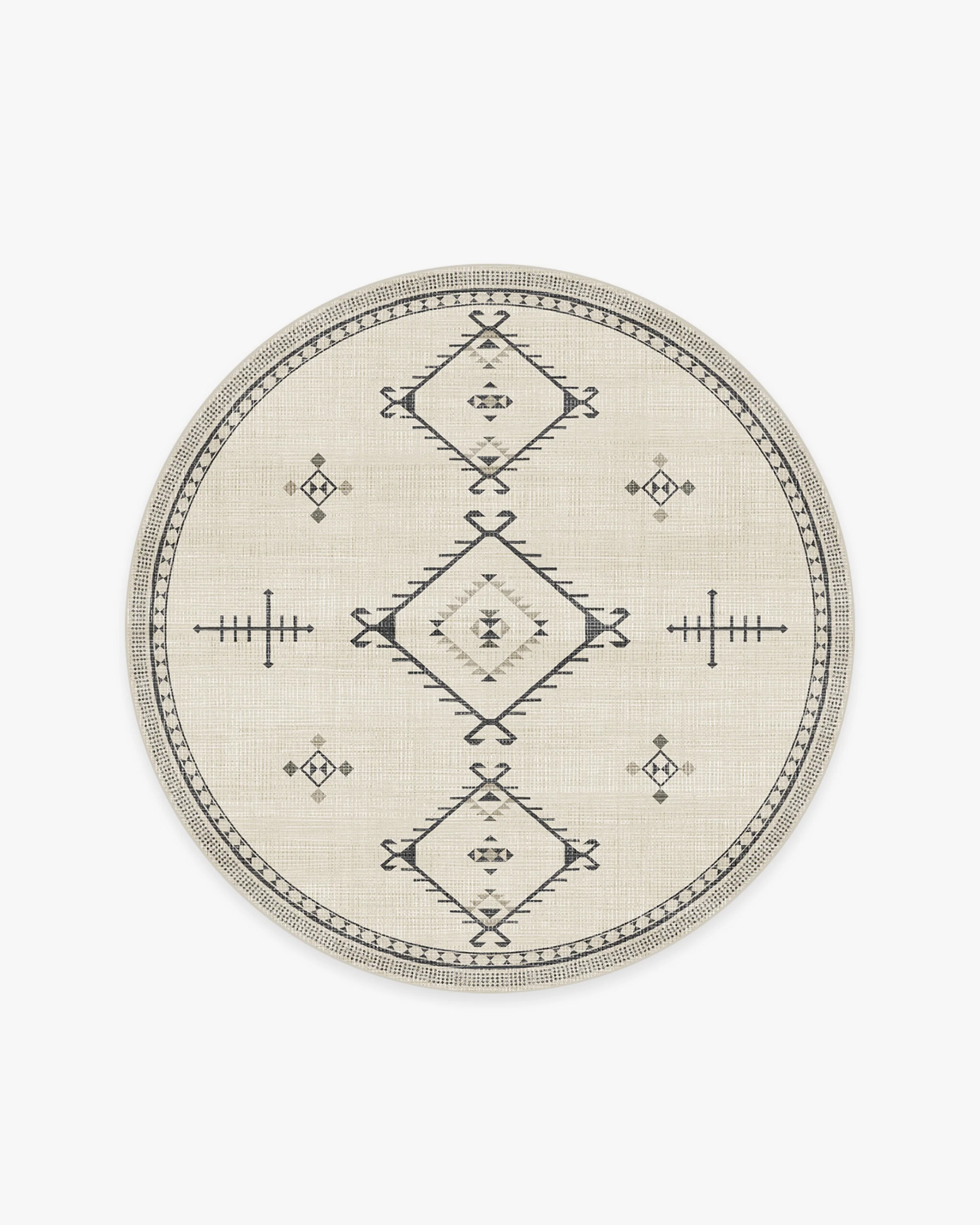Damali Black & White Rug
