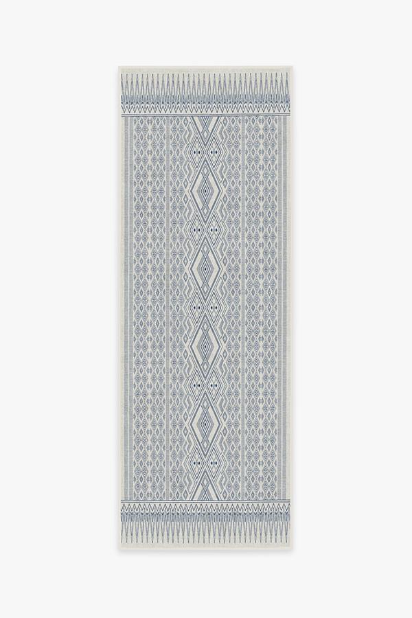 Herdanza Delft Blue Flatwoven Rug