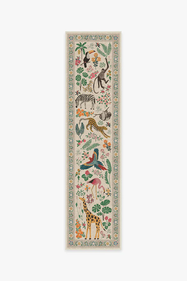 Jingle Jungle Flatwoven Rug by Iris Apfel