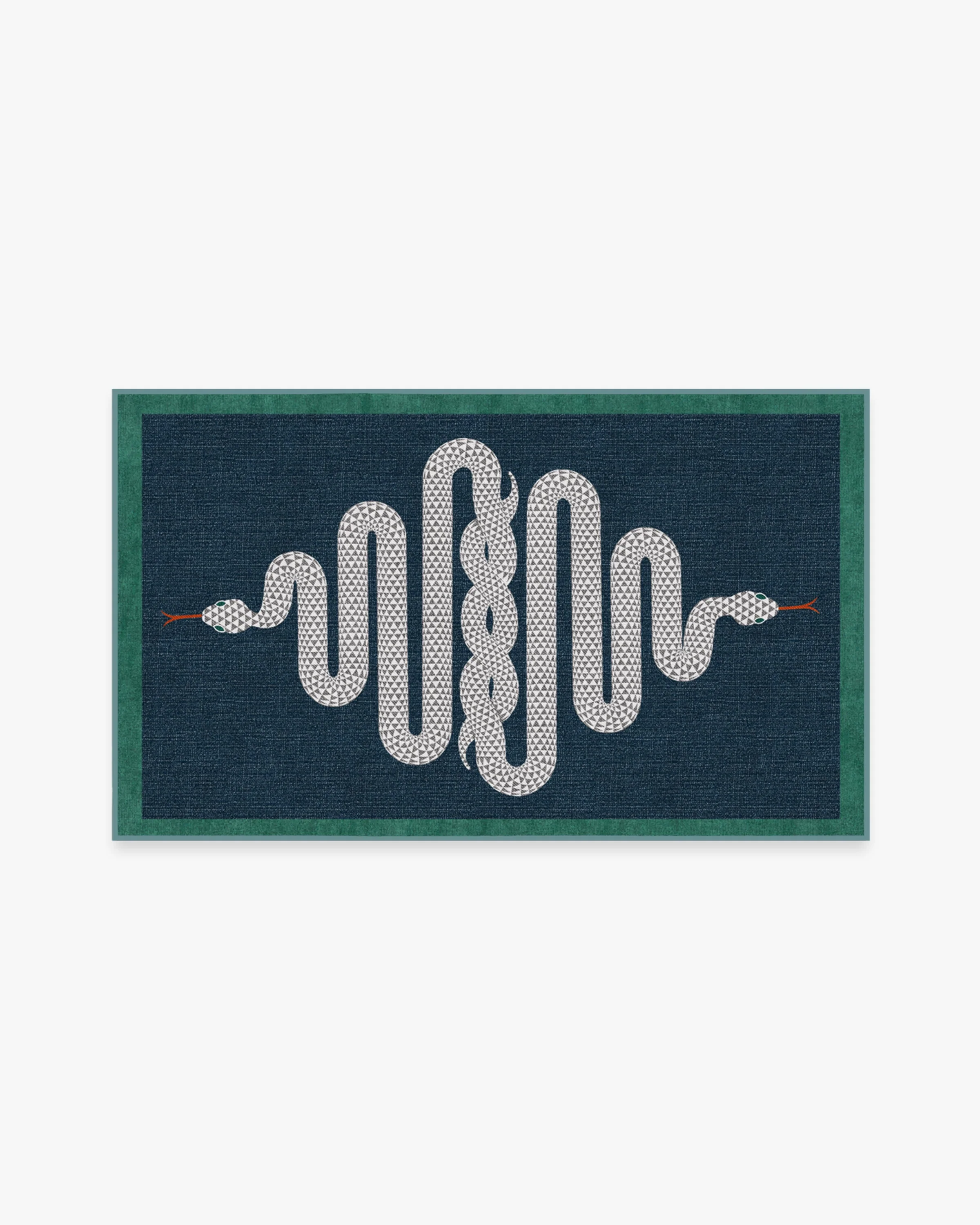 Venom Sapphire Rug by Jonathan Adler