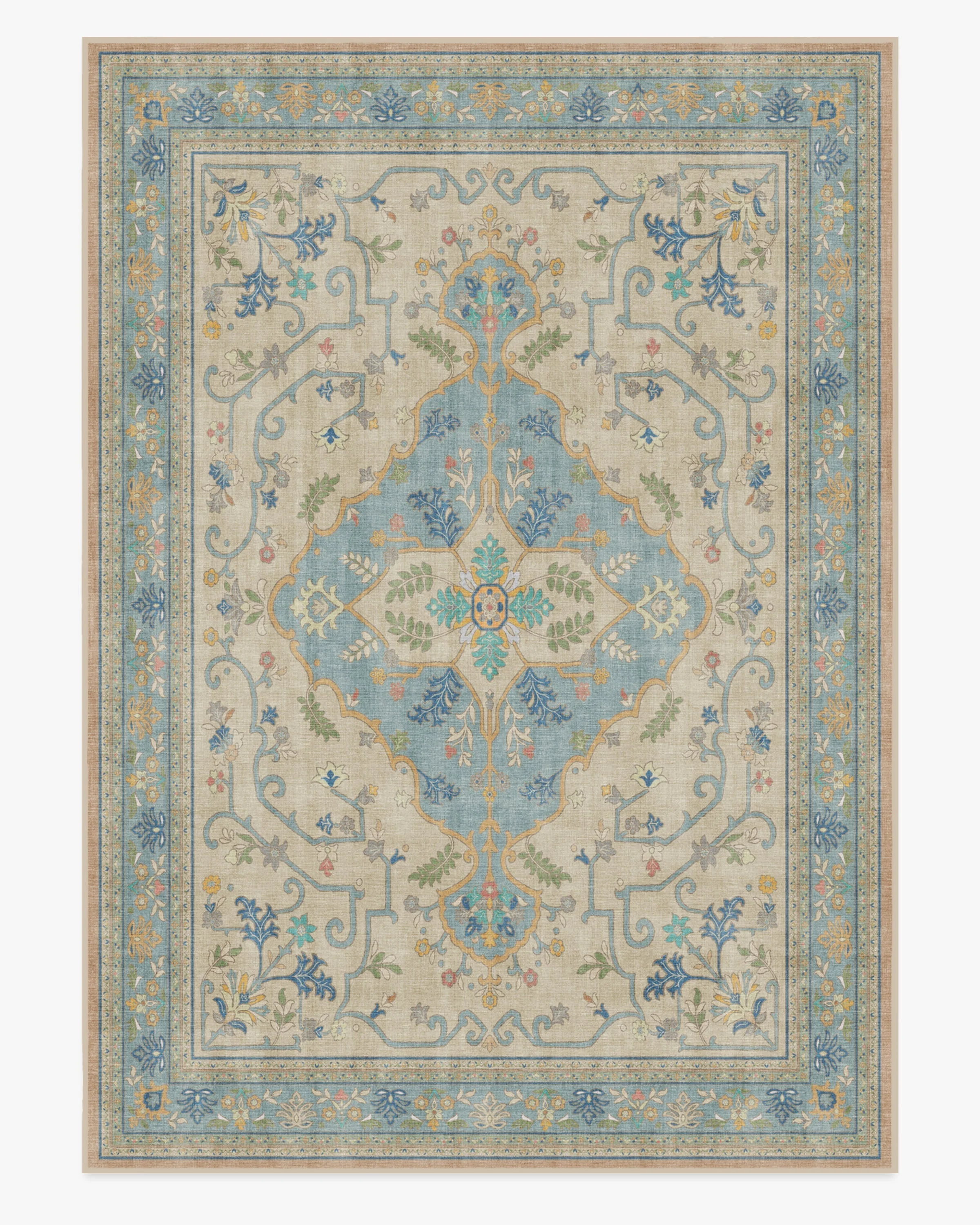 Tallulah Blue & Ivory Rug