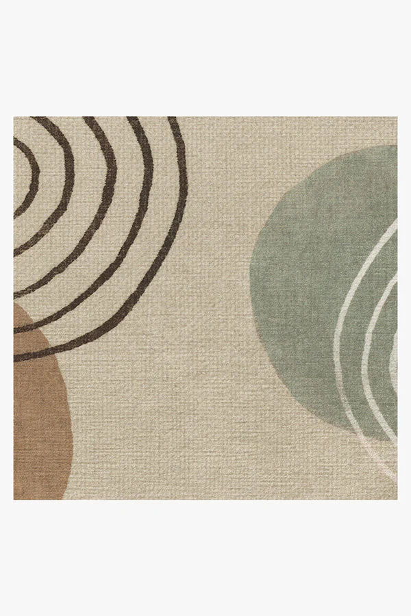 Runda Natural Sage Flatwoven Rug