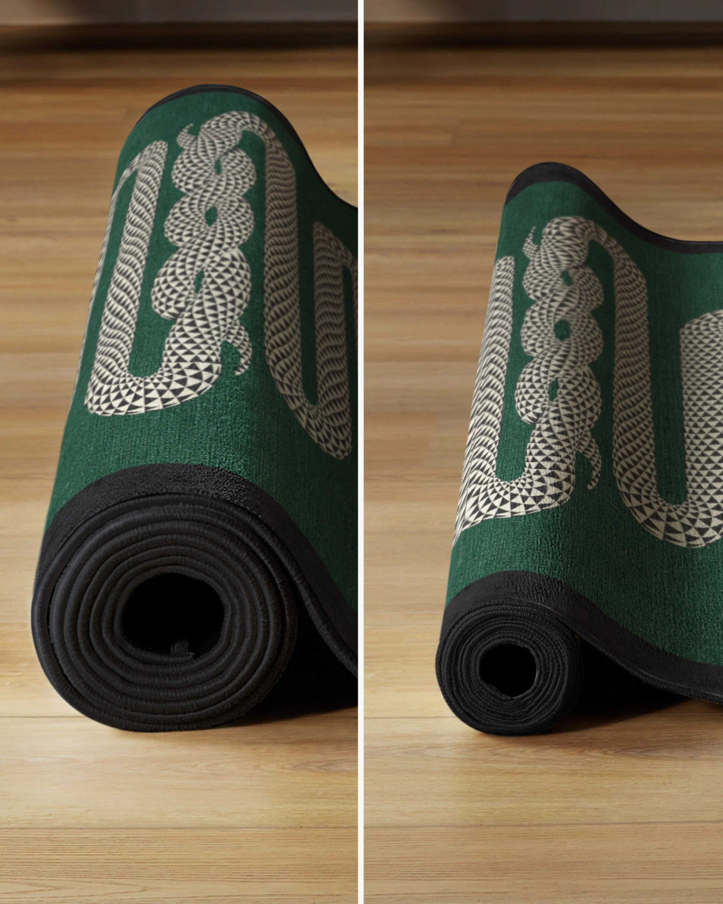 Venom Emerald Rug by Jonathan Adler