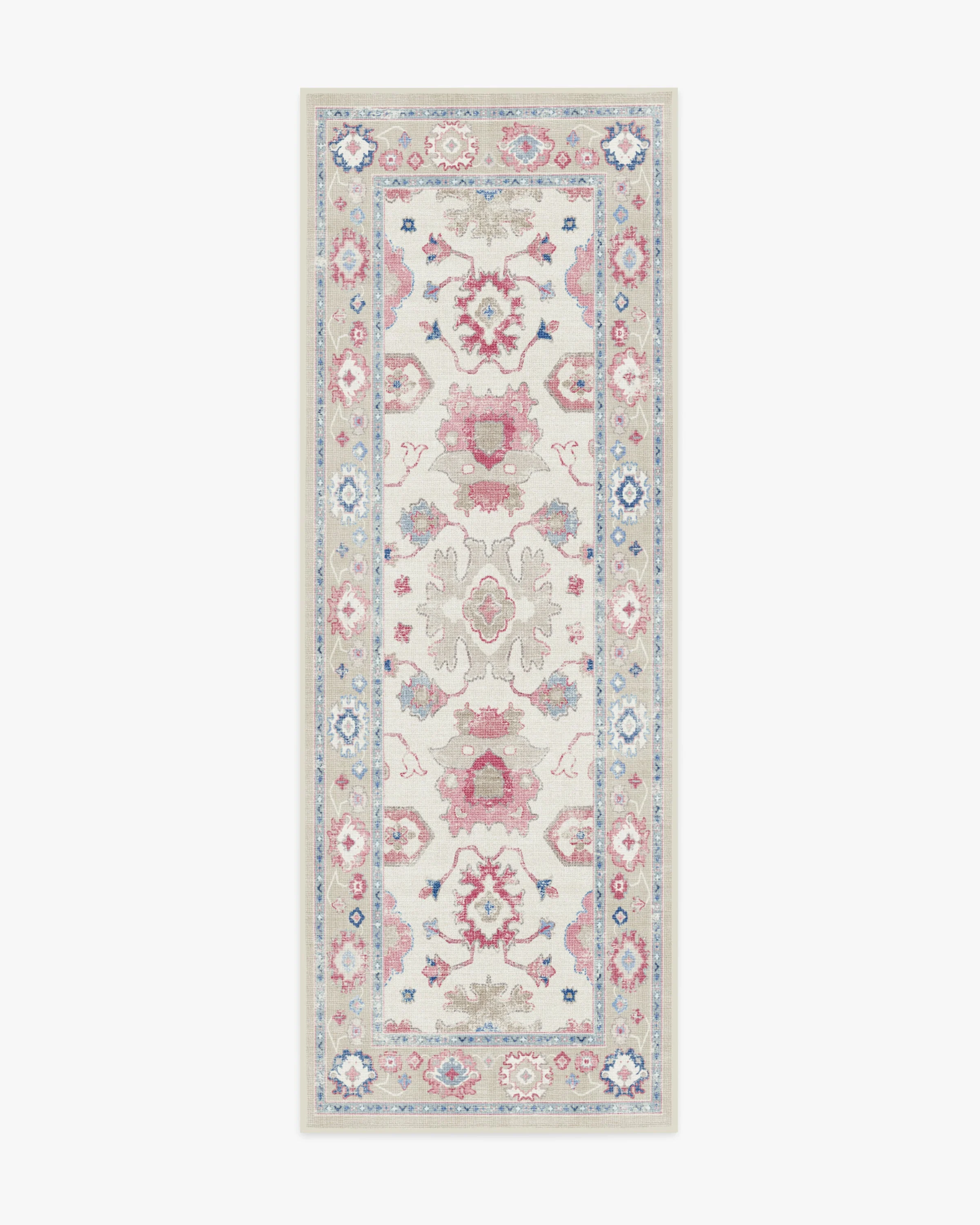 Serena Pink Rug by Mrs. Alice