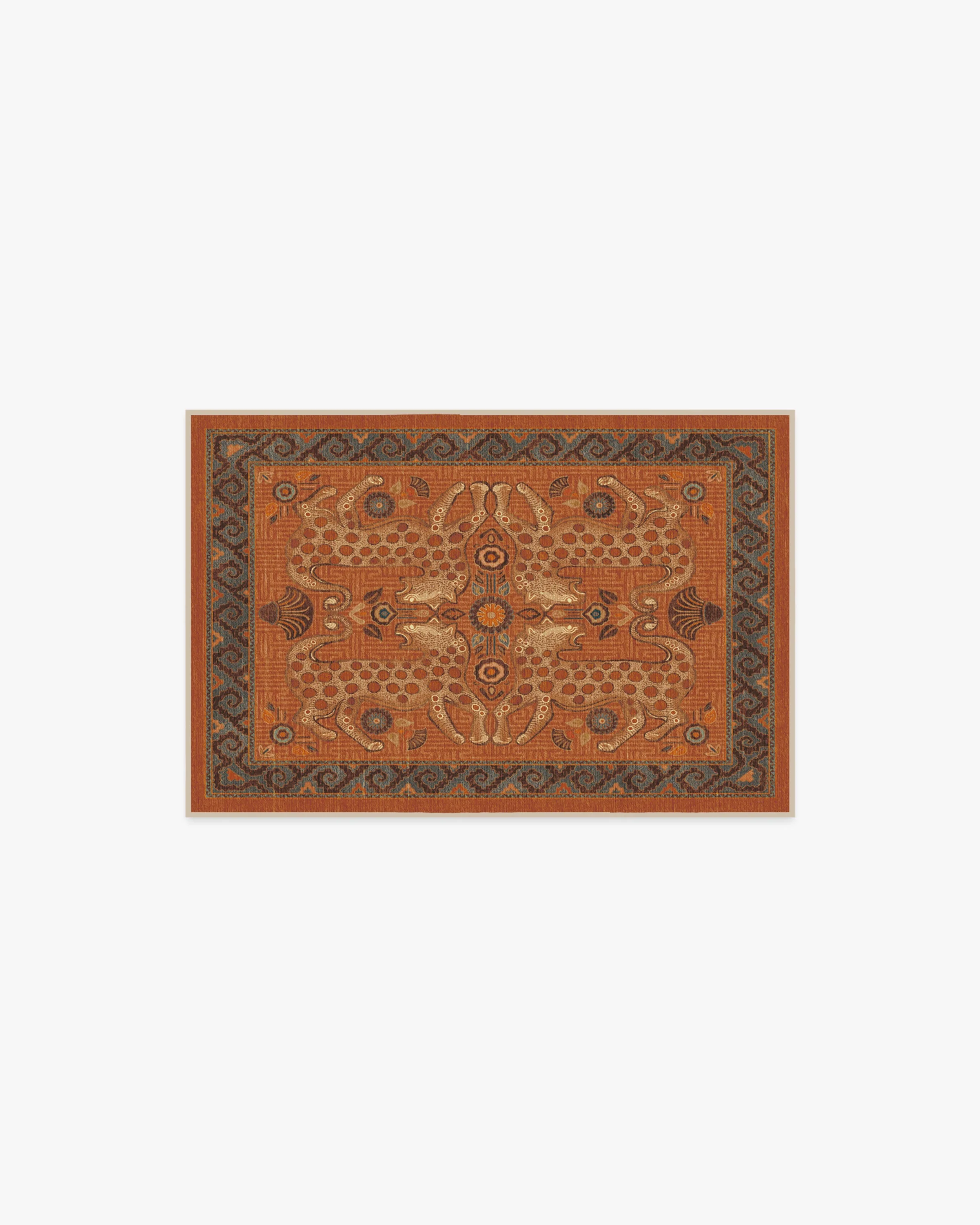 Eartha Terracotta Rug by Justina Blakeney