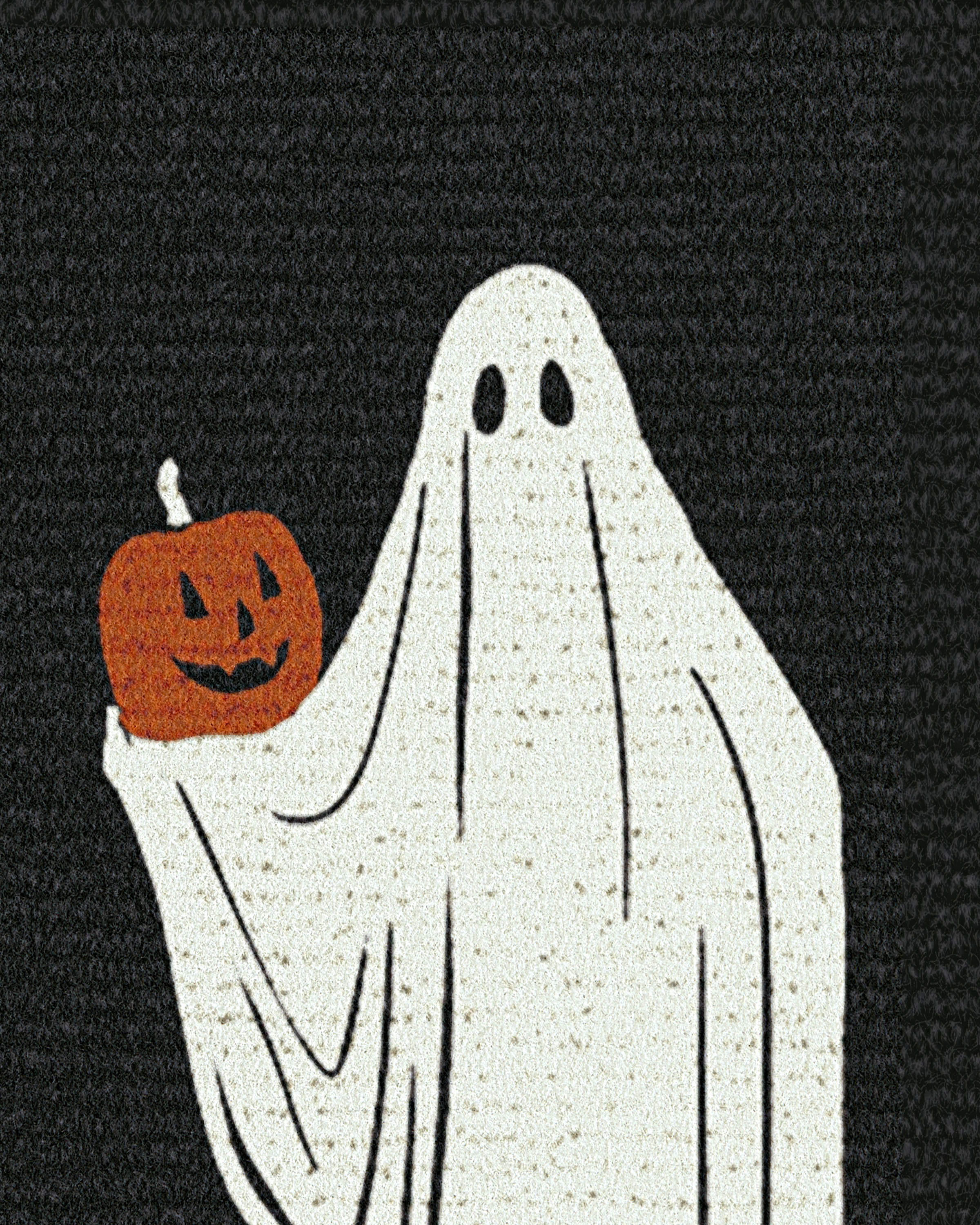 Halloween Guests Doormat