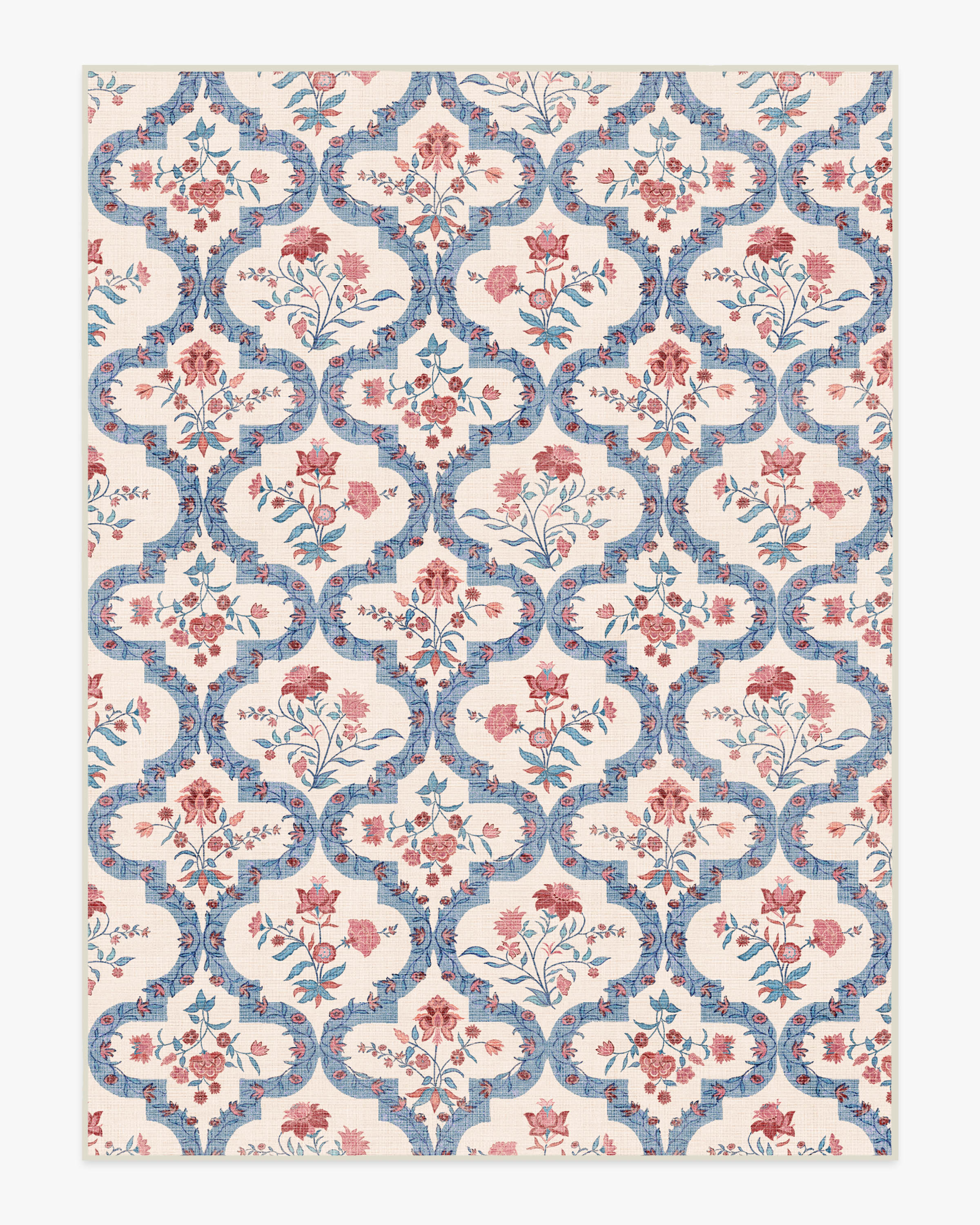 Elodie Currant & Ocean Outdoor Rug