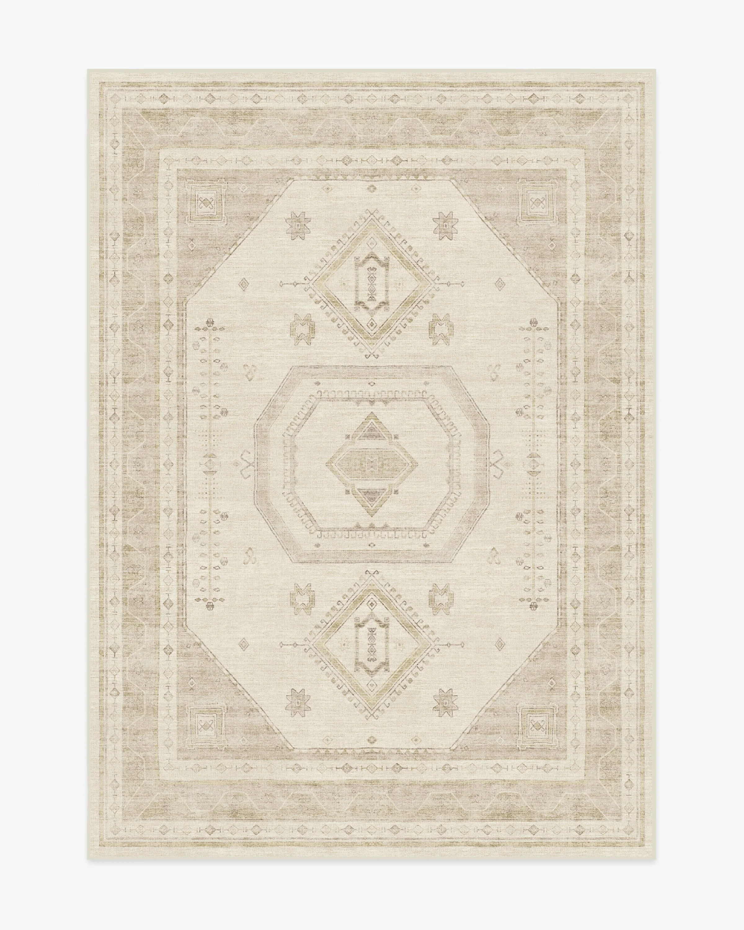 Shira Ivory & Natural Flatwoven Rug