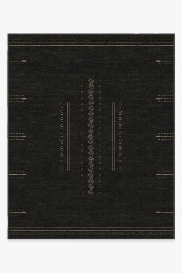 Milos Black Rug