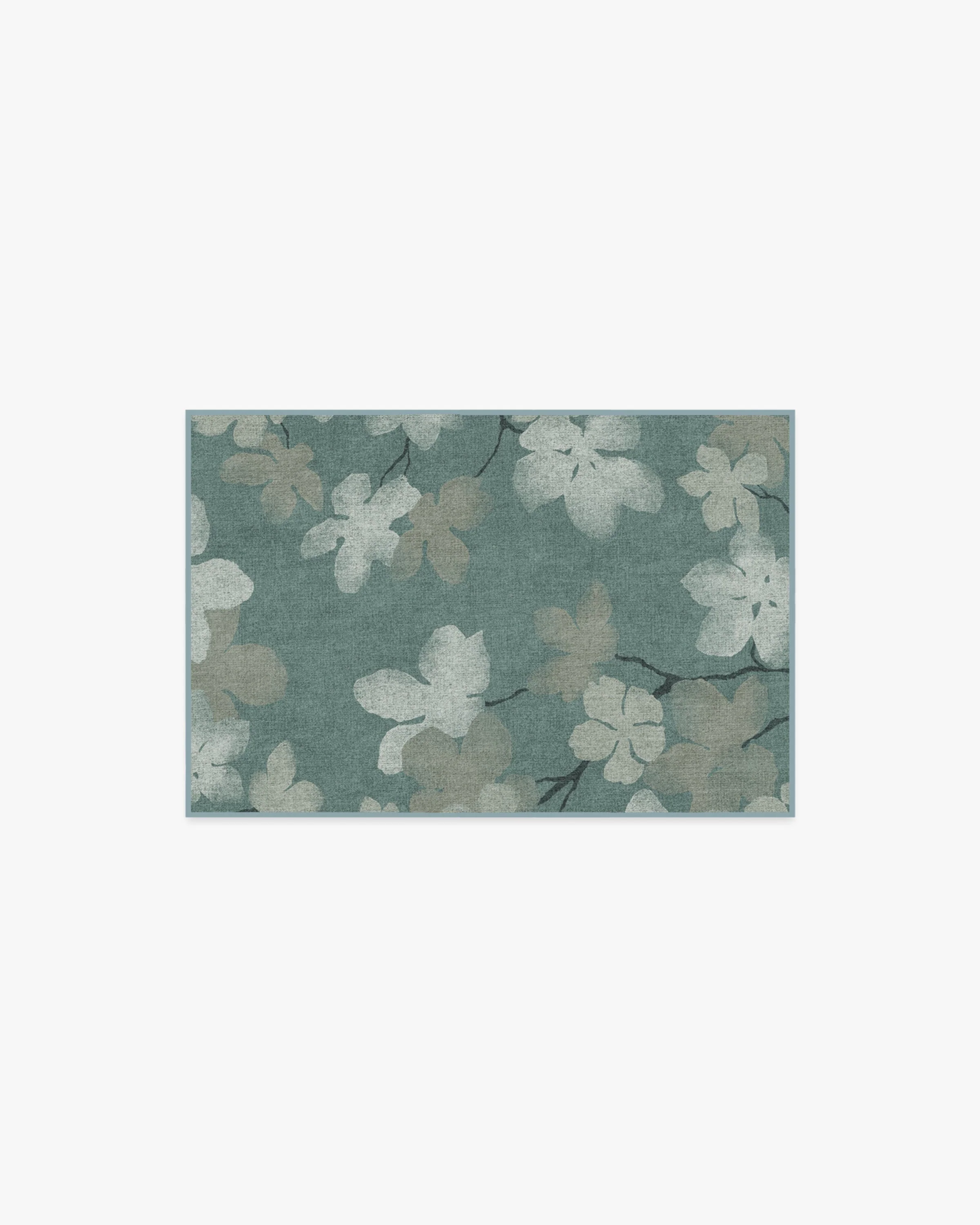 Magnolia Teal Rug