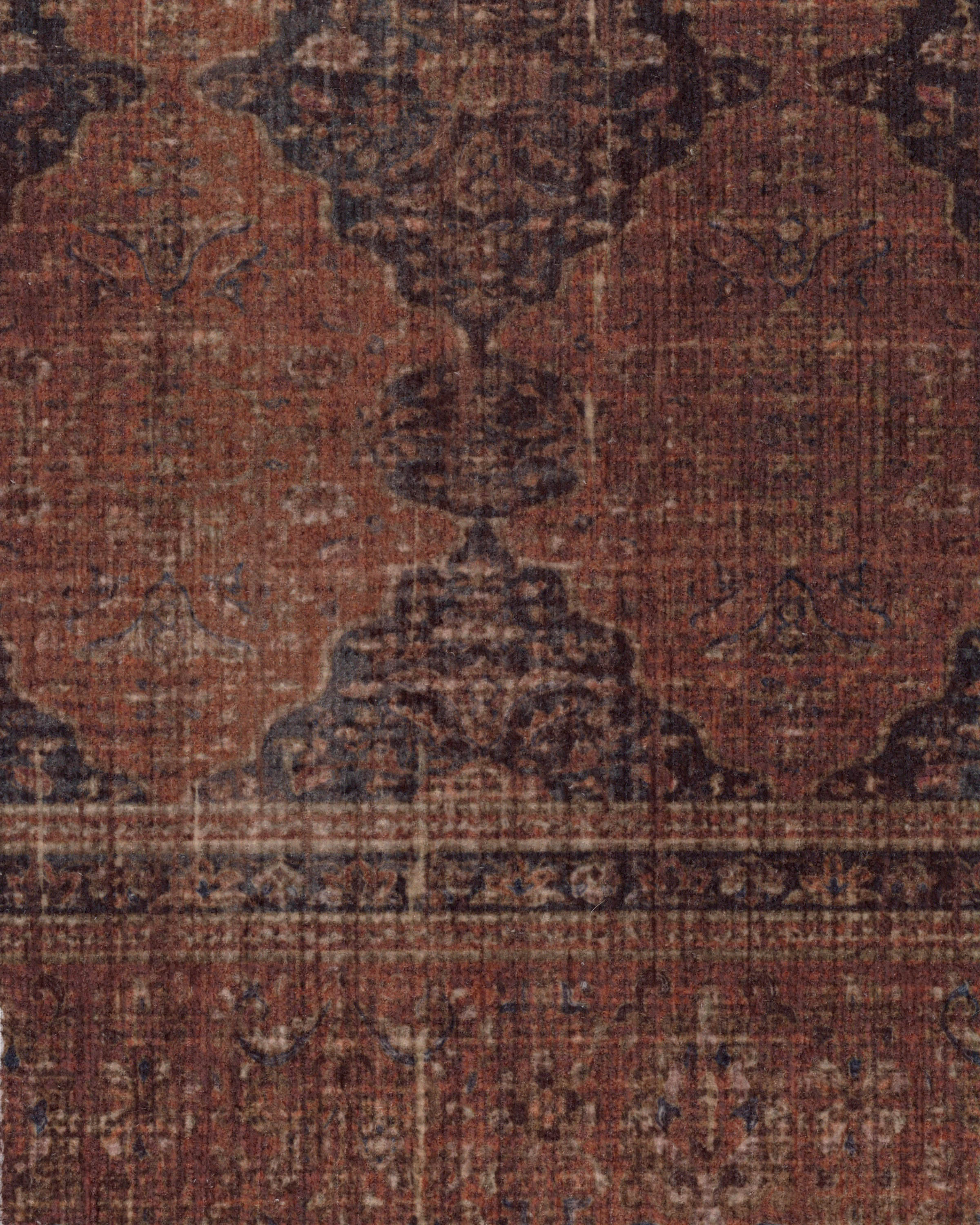 Vesper Amber Red Rug