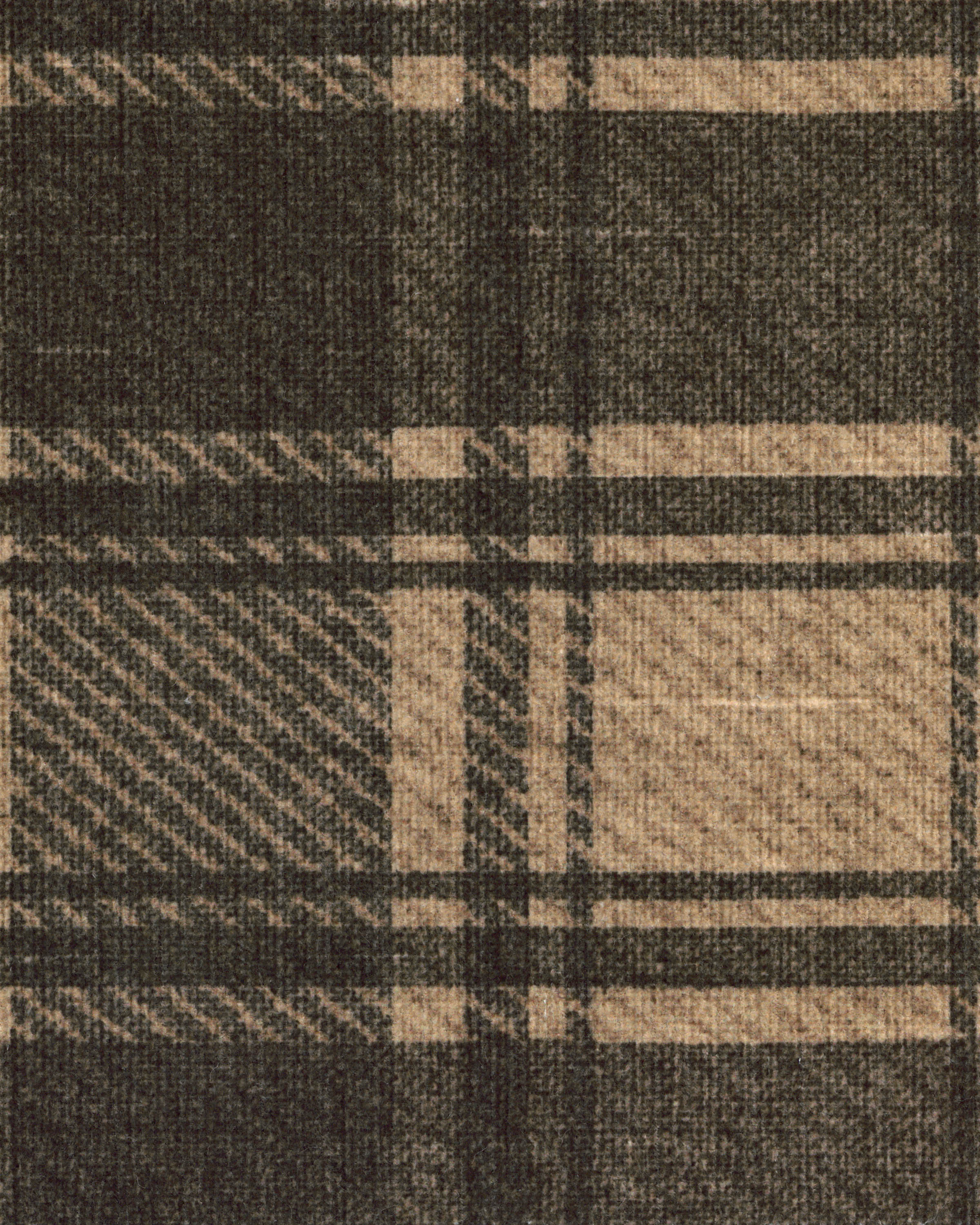 Easton Plaid Charcoal & Natural Flatwoven Rug