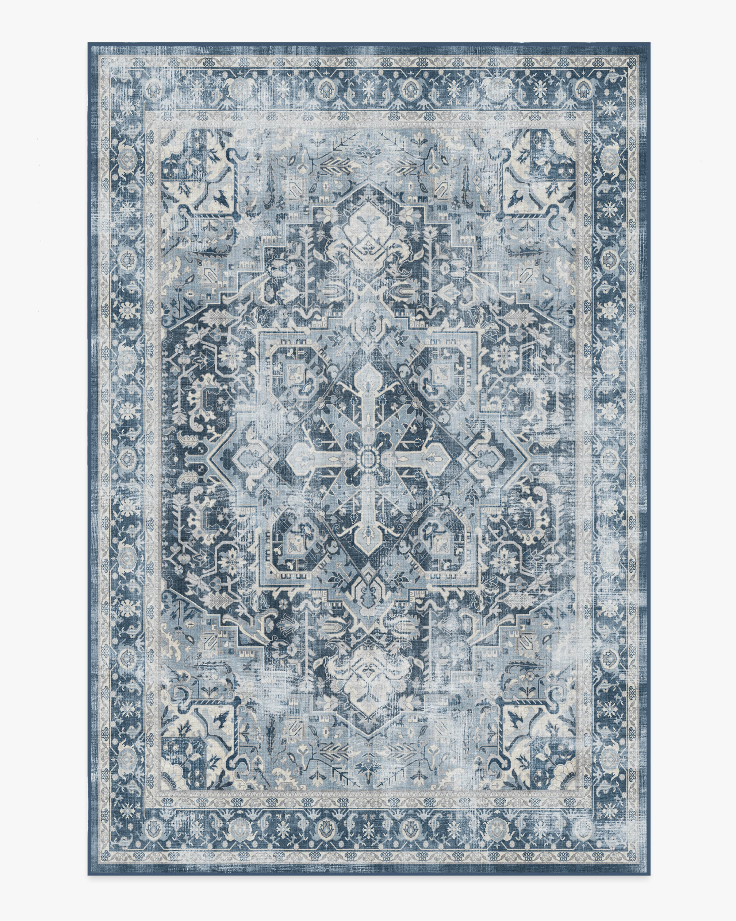 Kamran Admiral Blue Rug