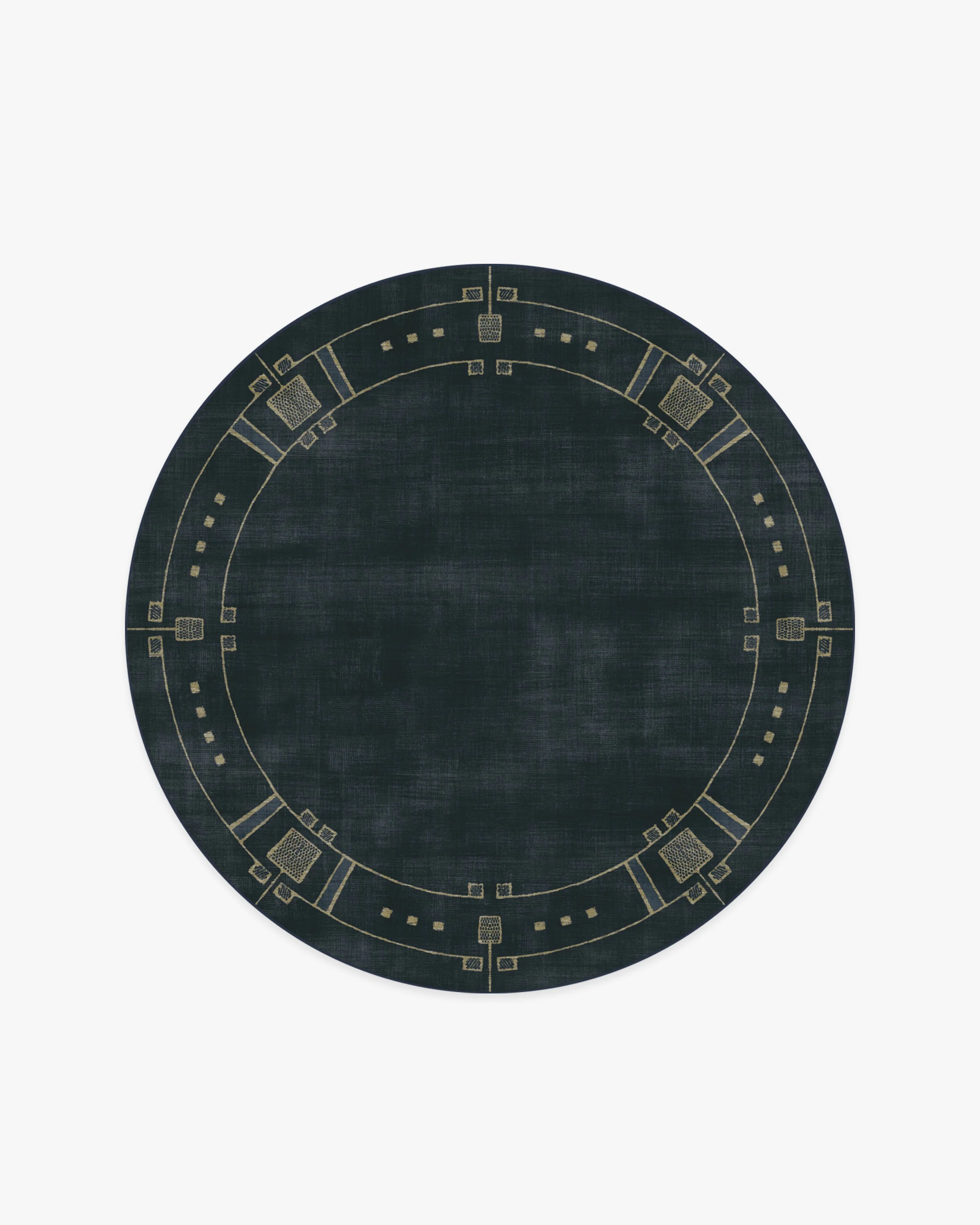 Avery Midnight Blue Rug by Architectural Digest