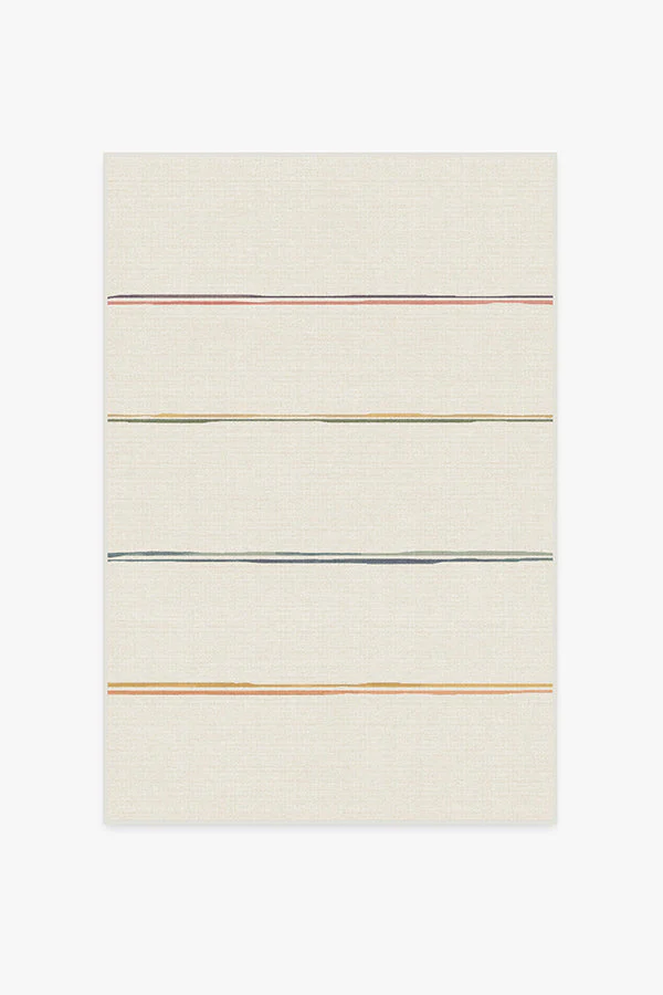 Stella Ivory Rainbow Rug by The Home Edit